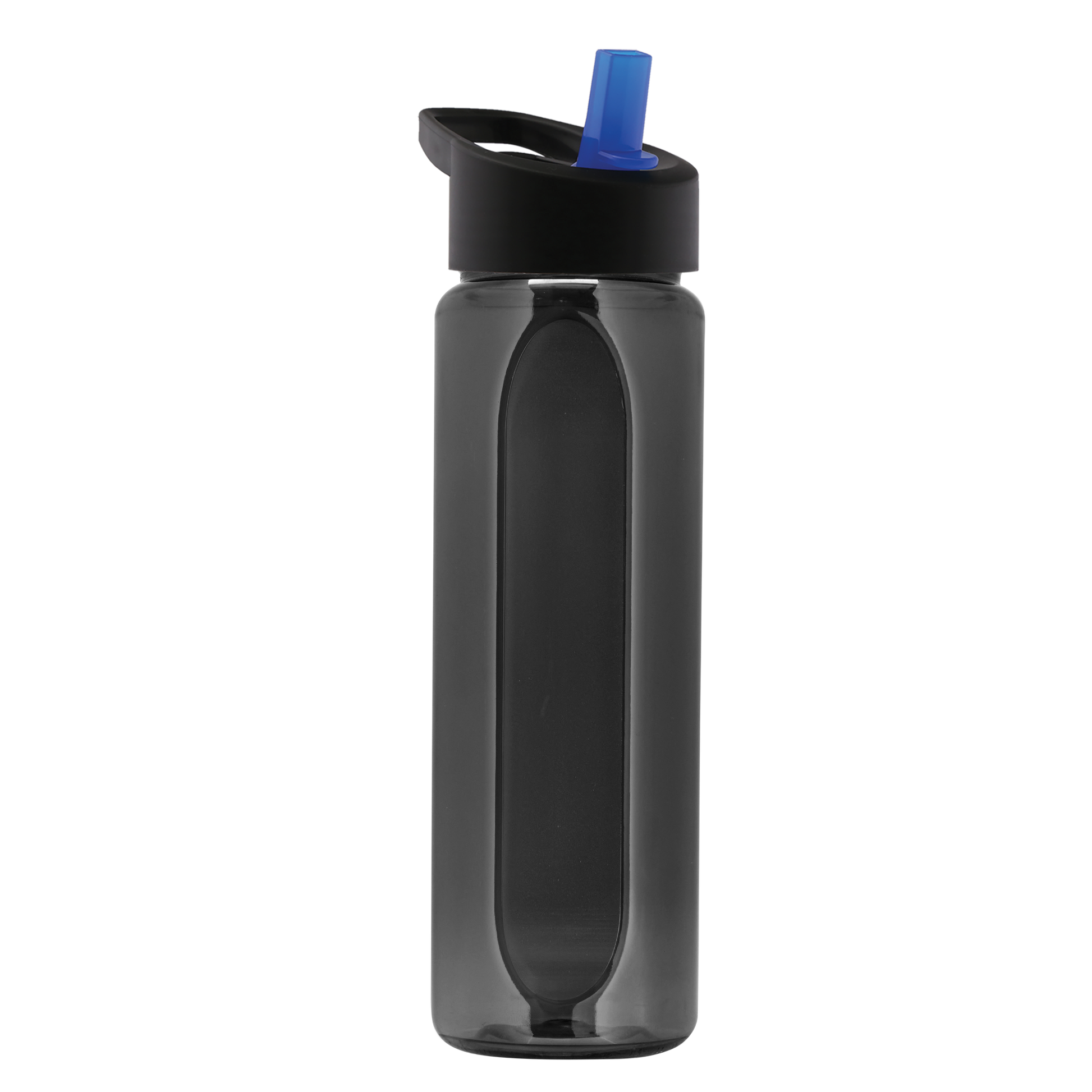 Boss Embossed RPET Bottle with Flip-Straw Lid - 26 oz.