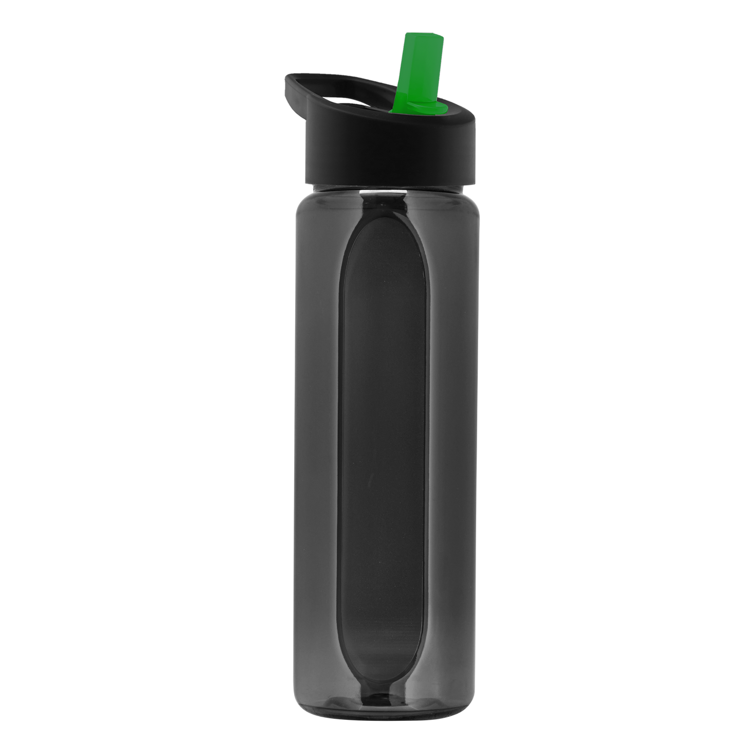 Boss Embossed RPET Bottle with Flip-Straw Lid - 26 oz.