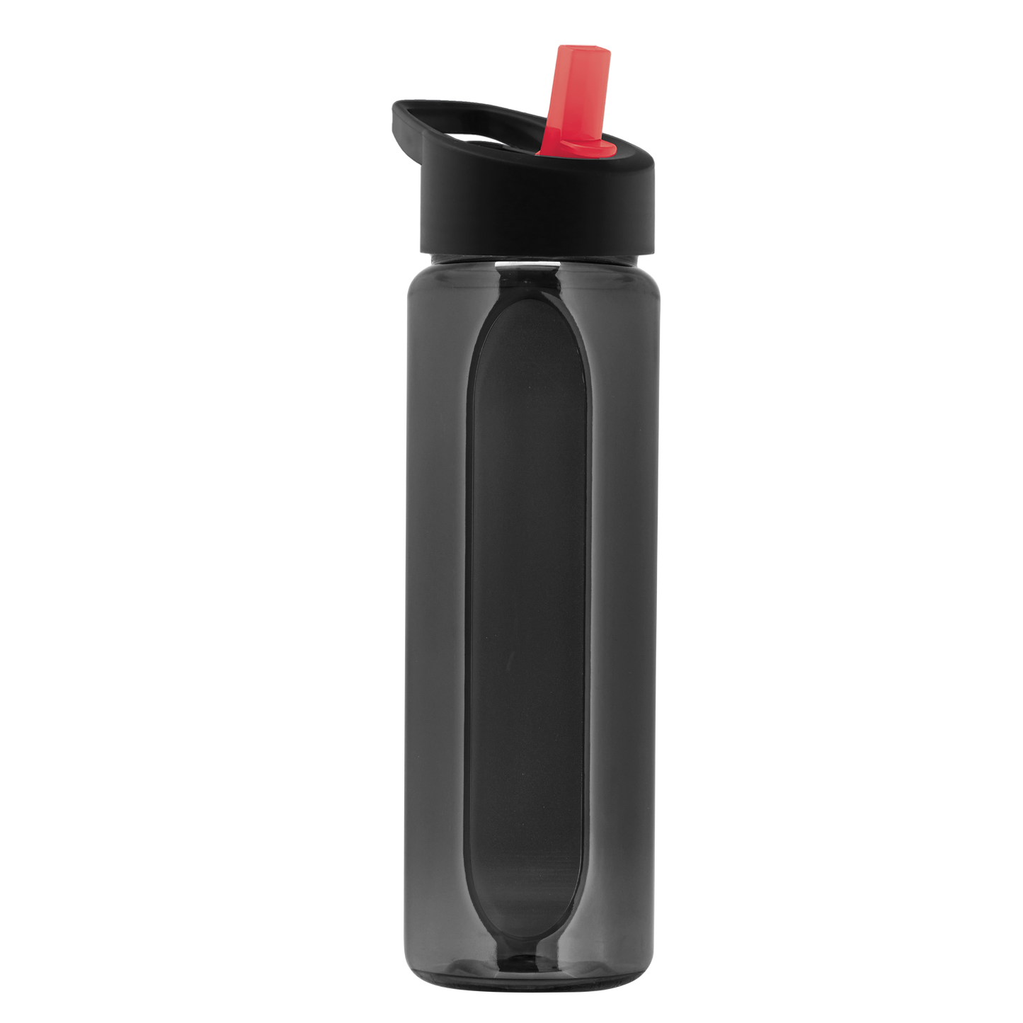 Boss Embossed RPET Bottle with Flip-Straw Lid - 26 oz.