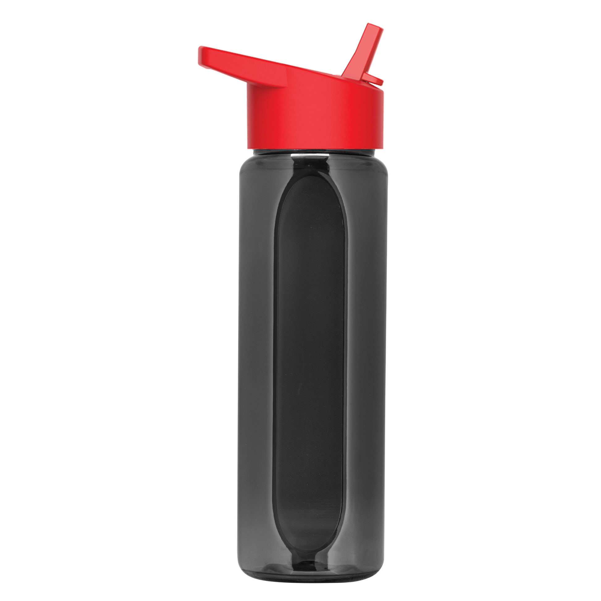 Boss Embossed RPET Bottle with Flip-Straw Lid - 26 oz.