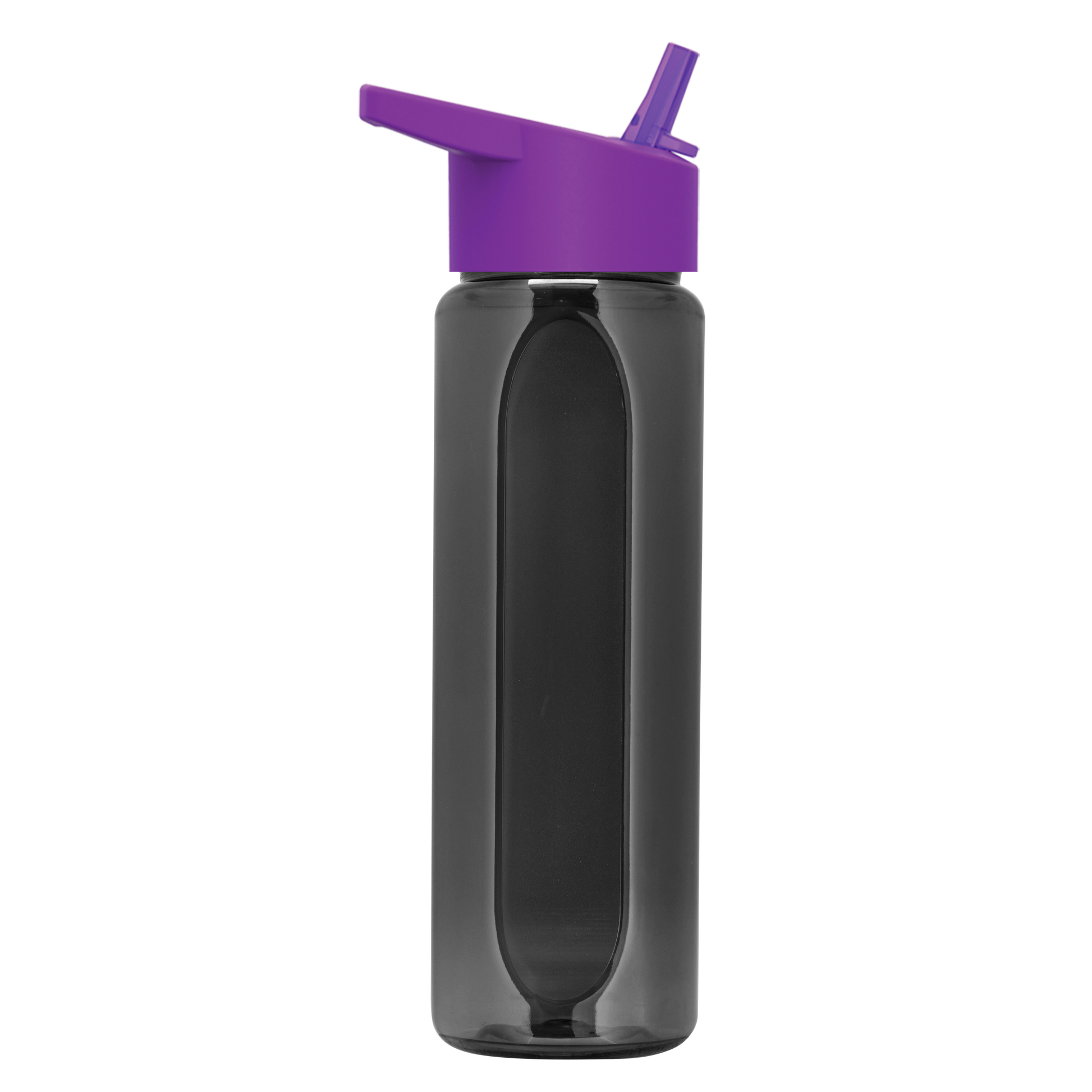 Boss Embossed RPET Bottle with Flip-Straw Lid - 26 oz.