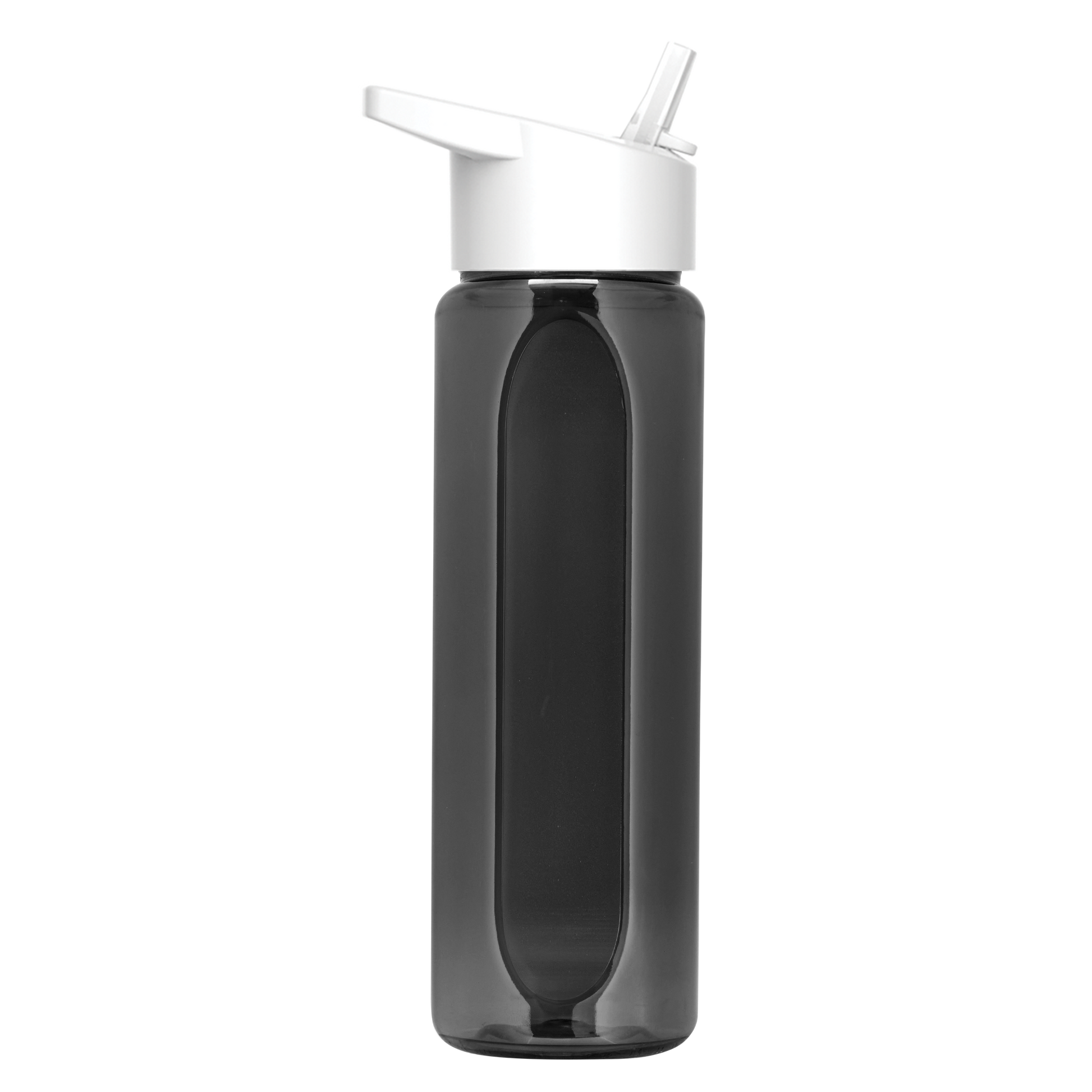 Boss Embossed RPET Bottle with Flip-Straw Lid - 26 oz.