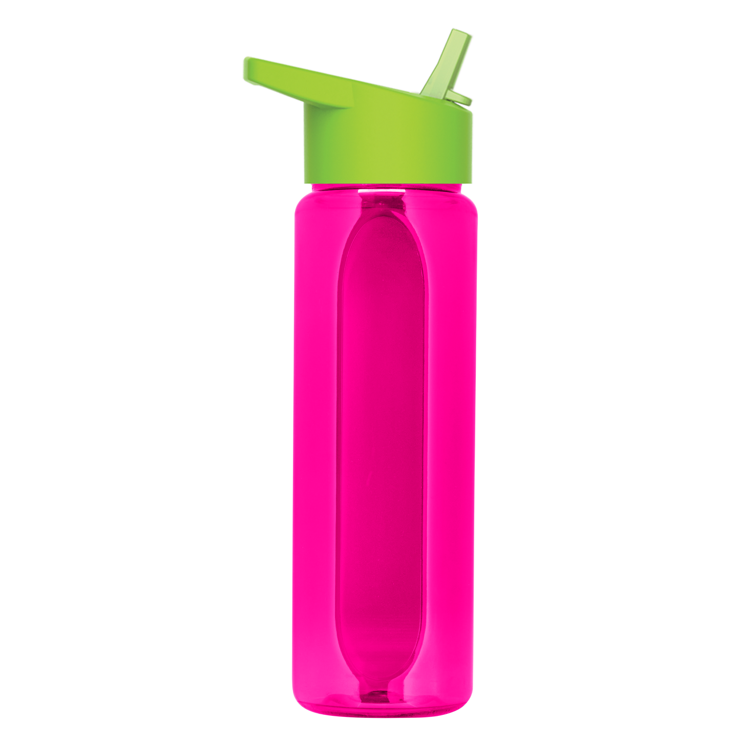 Boss Embossed RPET Bottle with Flip-Straw Lid - 26 oz.