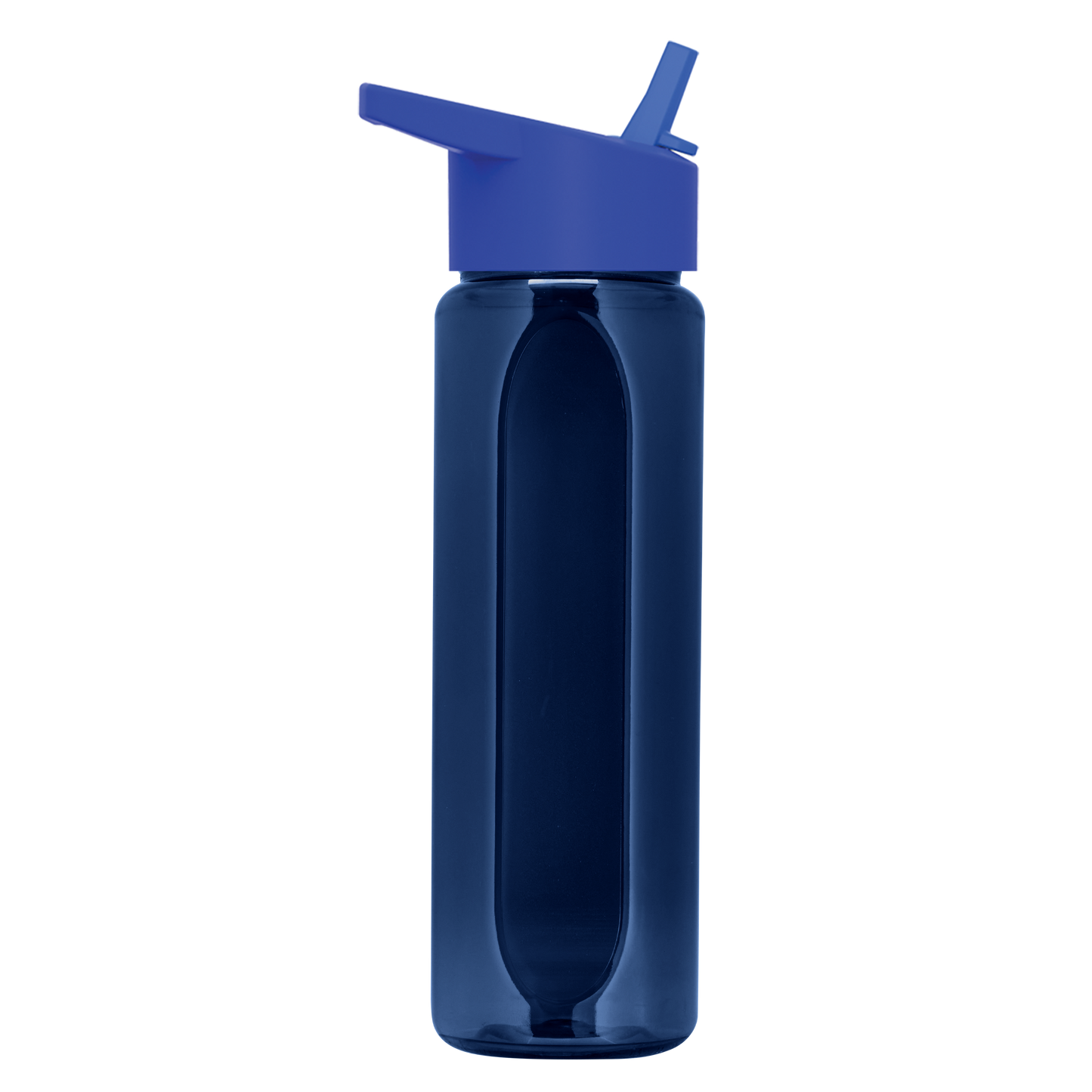 Boss Embossed RPET Bottle with Flip-Straw Lid - 26 oz.