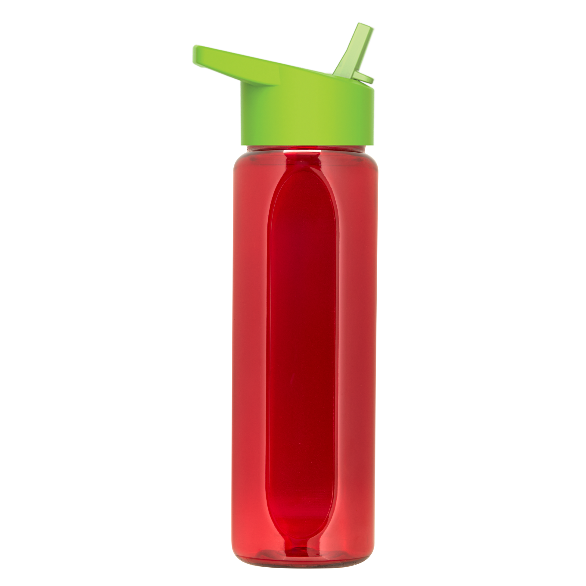 Boss Embossed RPET Bottle with Flip-Straw Lid - 26 oz.