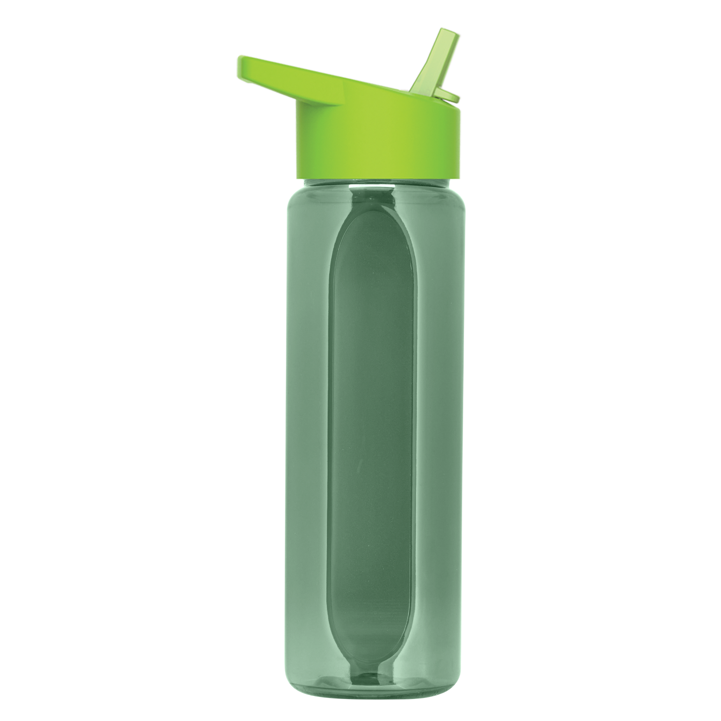 Boss Embossed RPET Bottle with Flip-Straw Lid - 26 oz.