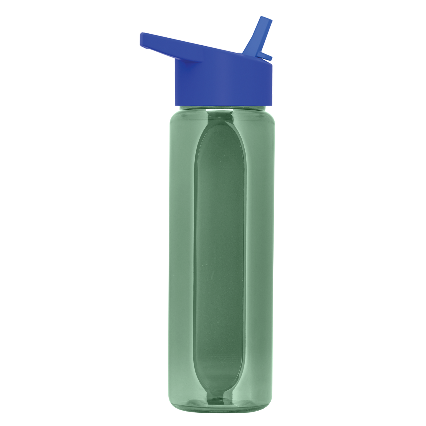 Boss Embossed RPET Bottle with Flip-Straw Lid - 26 oz.