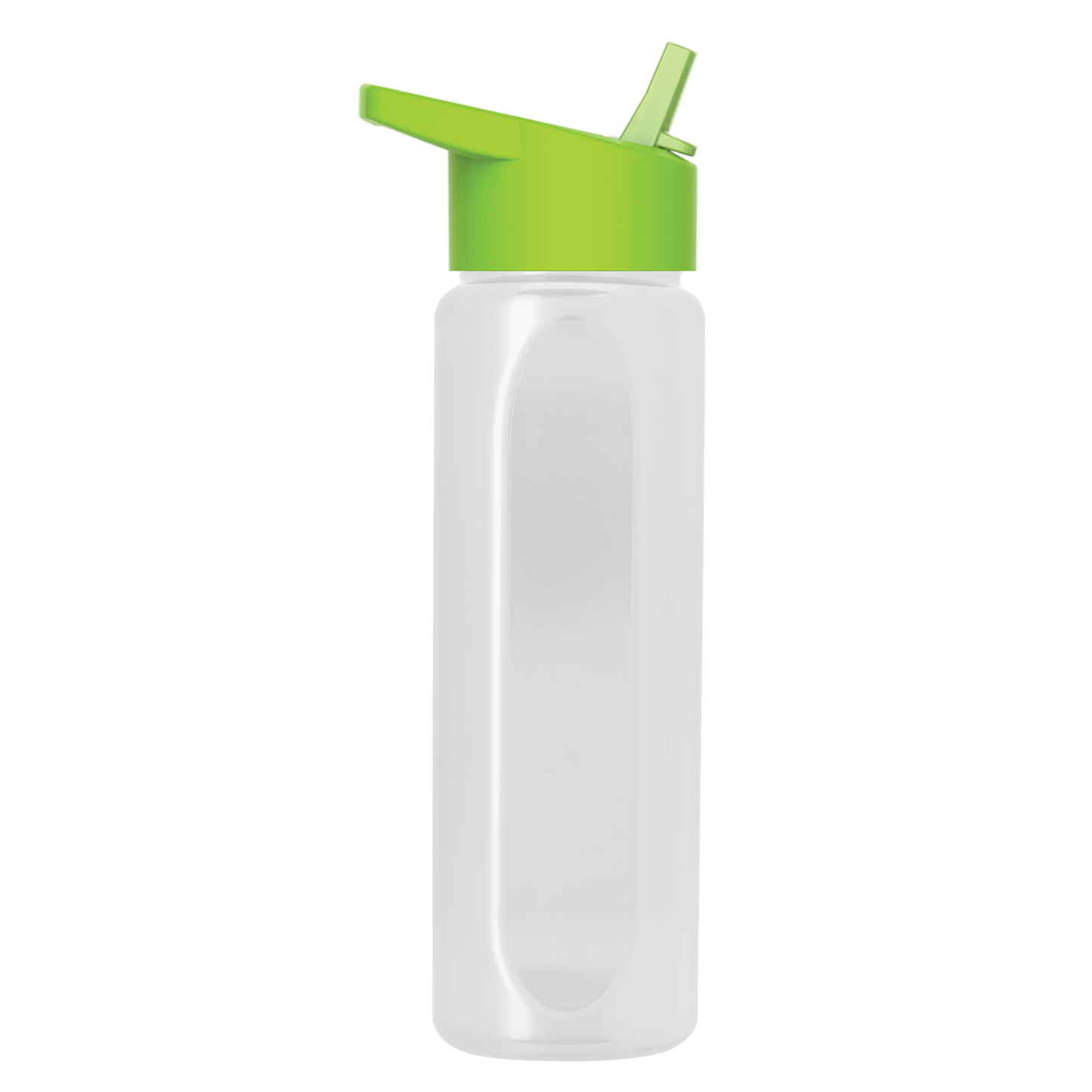Boss Embossed RPET Bottle with Flip-Straw Lid - 26 oz.