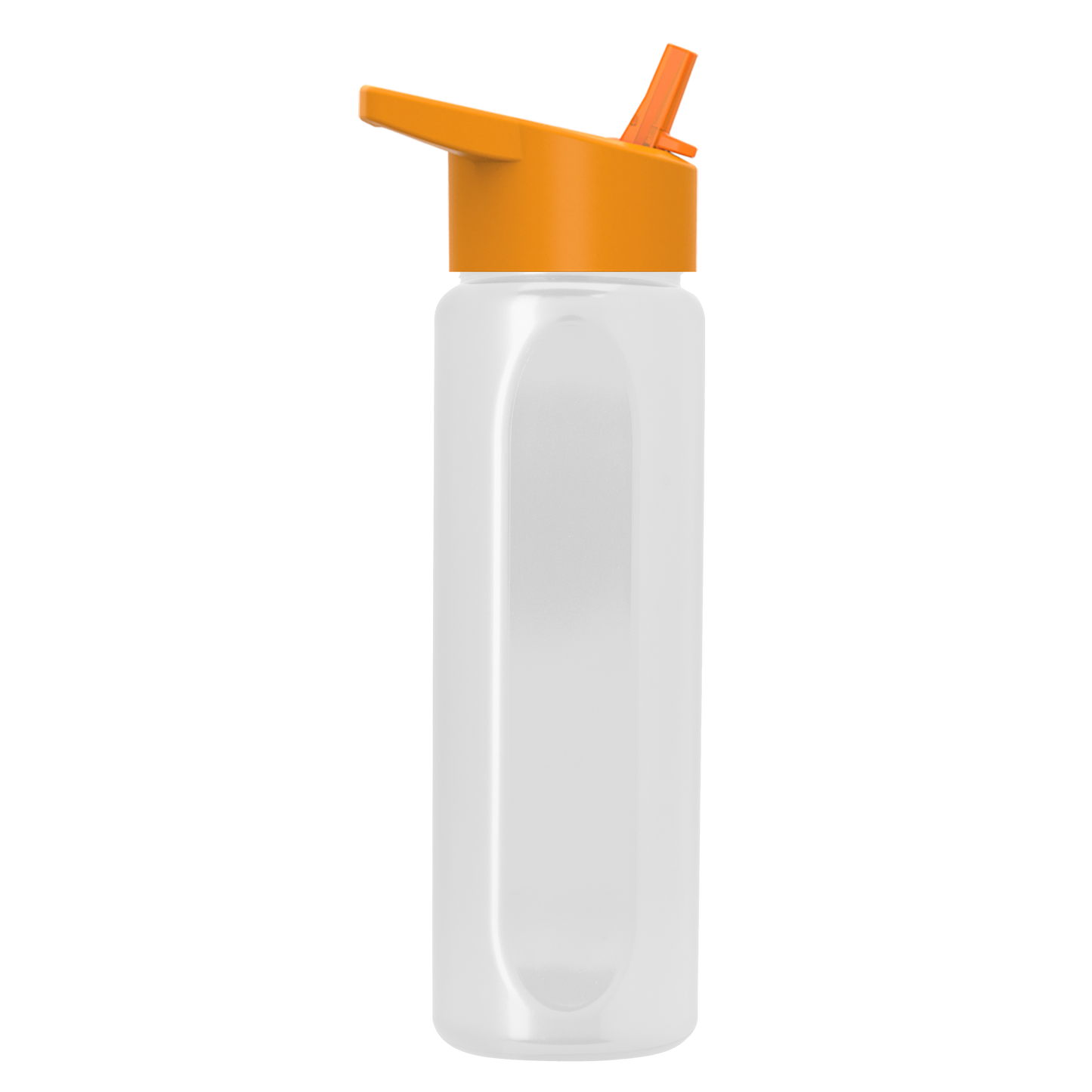 Boss Embossed RPET Bottle with Flip-Straw Lid - 26 oz.