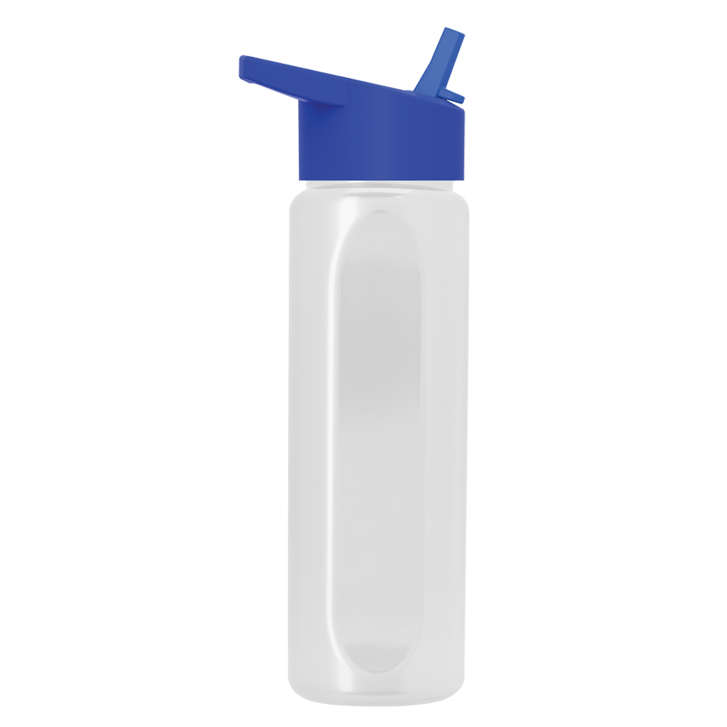 Boss Embossed RPET Bottle with Flip-Straw Lid - 26 oz.