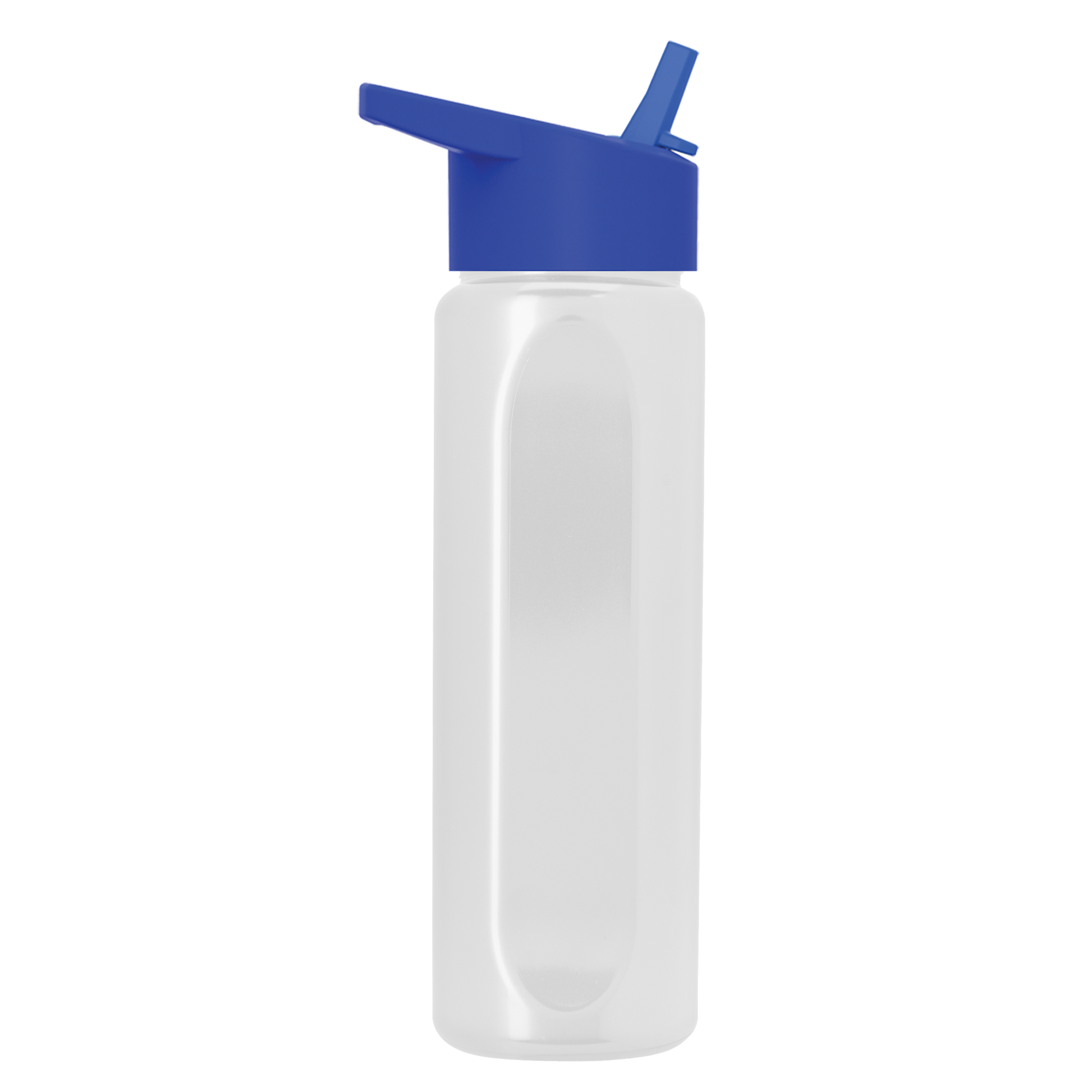 Boss Embossed RPET Bottle with Flip-Straw Lid - 26 oz.
