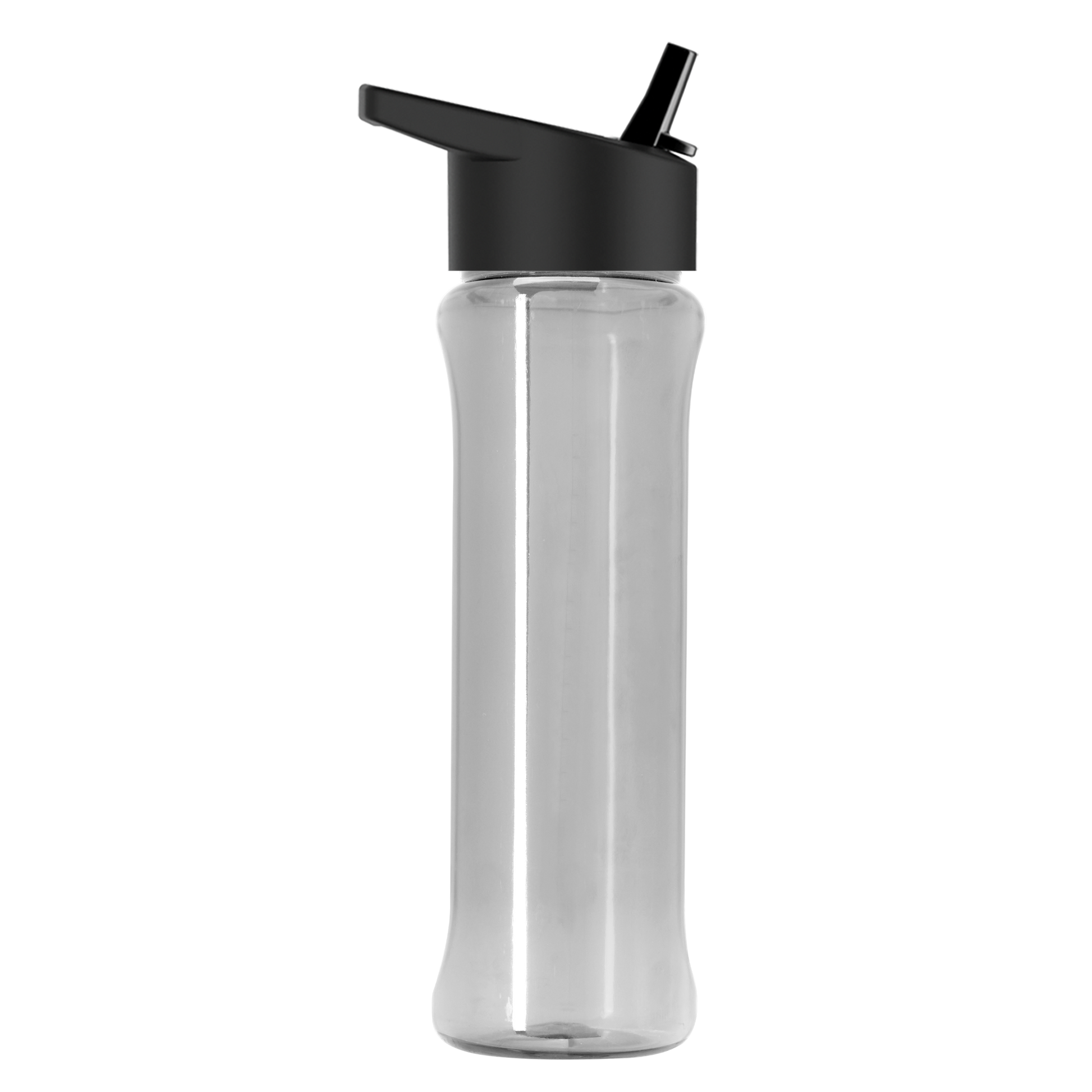 Boss Embossed RPET Bottle with Flip-Straw Lid - 26 oz.