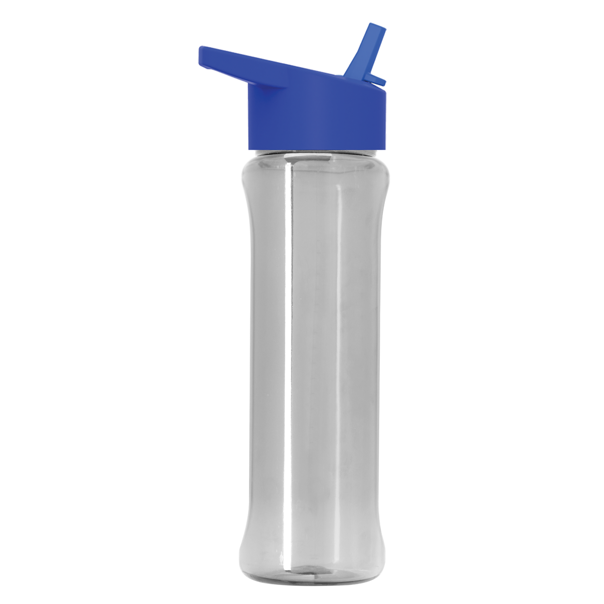 Boss Embossed RPET Bottle with Flip-Straw Lid - 26 oz.