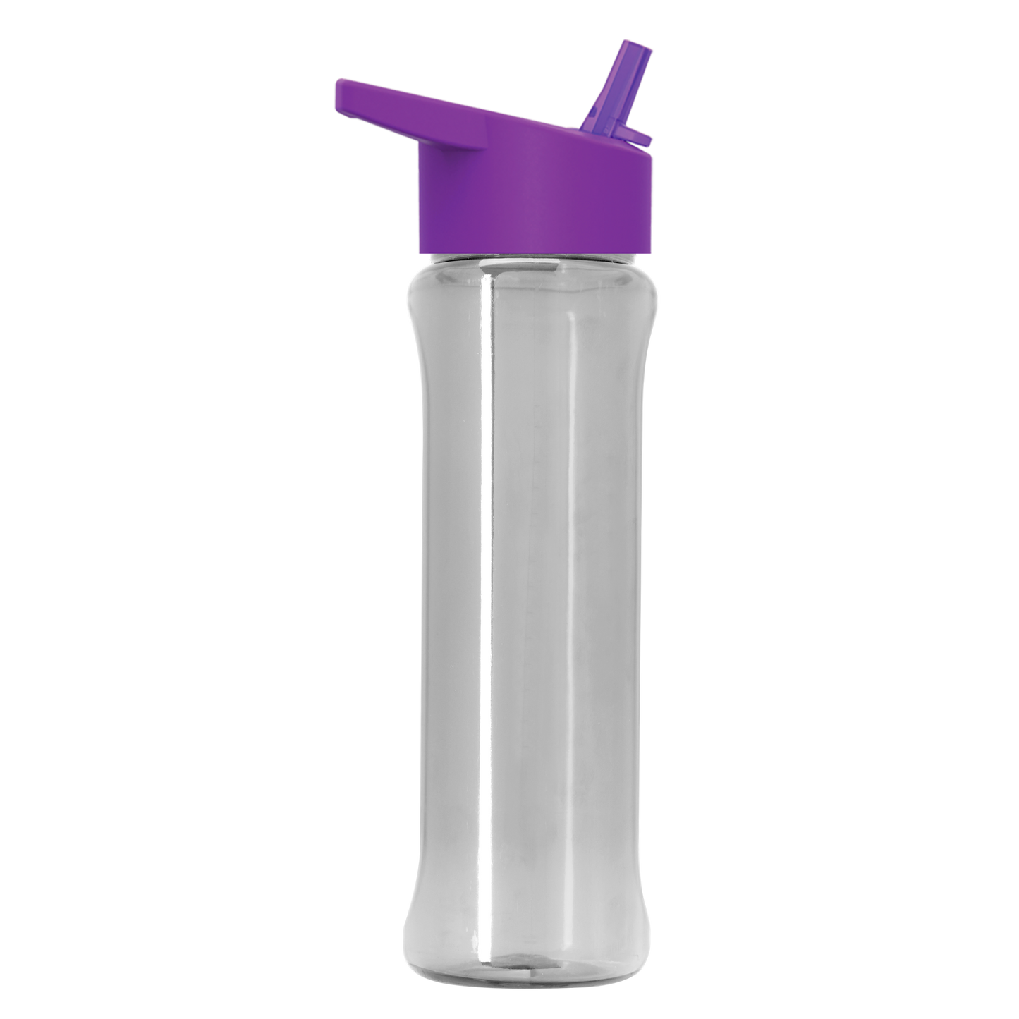 Boss Embossed RPET Bottle with Flip-Straw Lid - 26 oz.