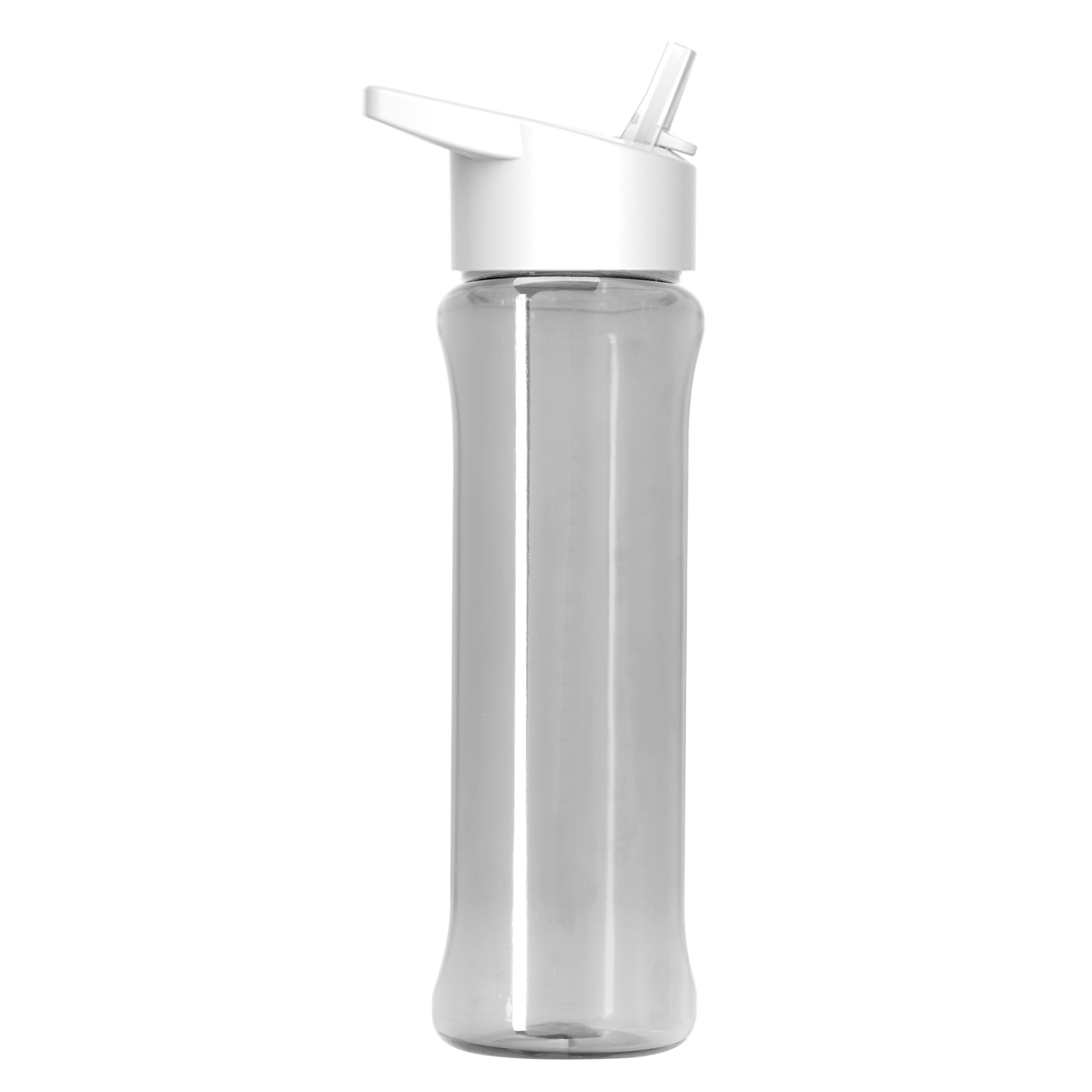 Boss Embossed RPET Bottle with Flip-Straw Lid - 26 oz.