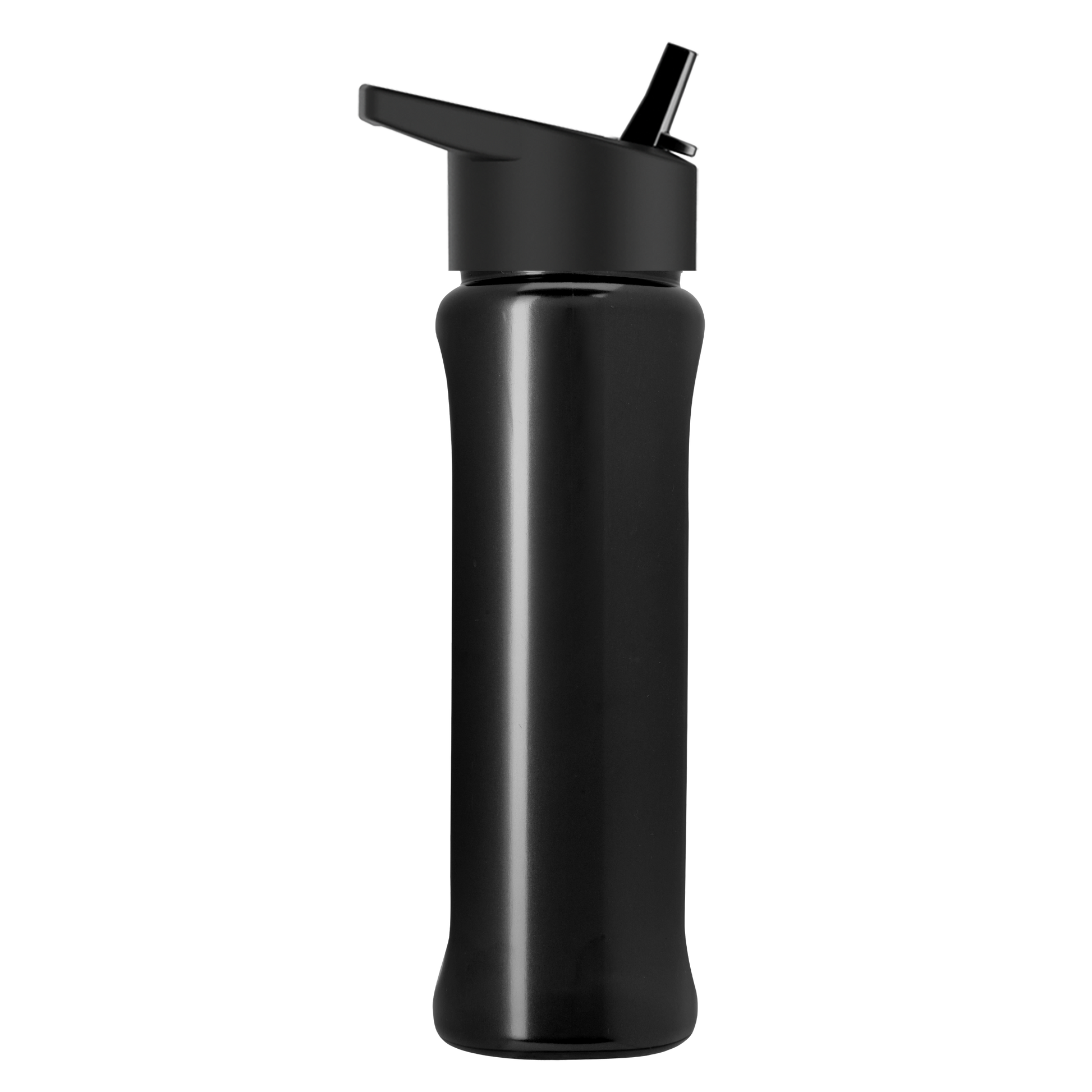 Boss Embossed RPET Bottle with Flip-Straw Lid - 26 oz.