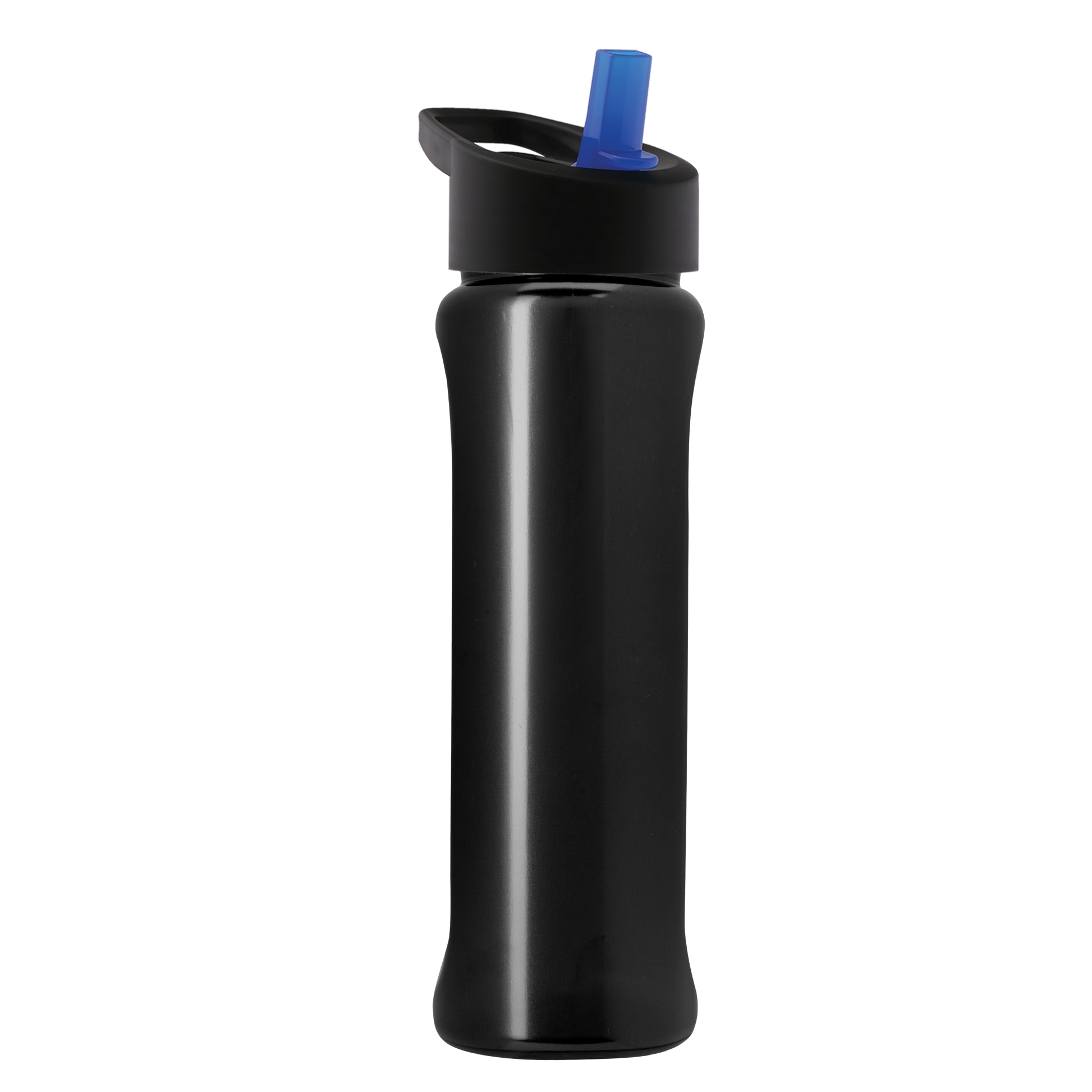 Boss Embossed RPET Bottle with Flip-Straw Lid - 26 oz.