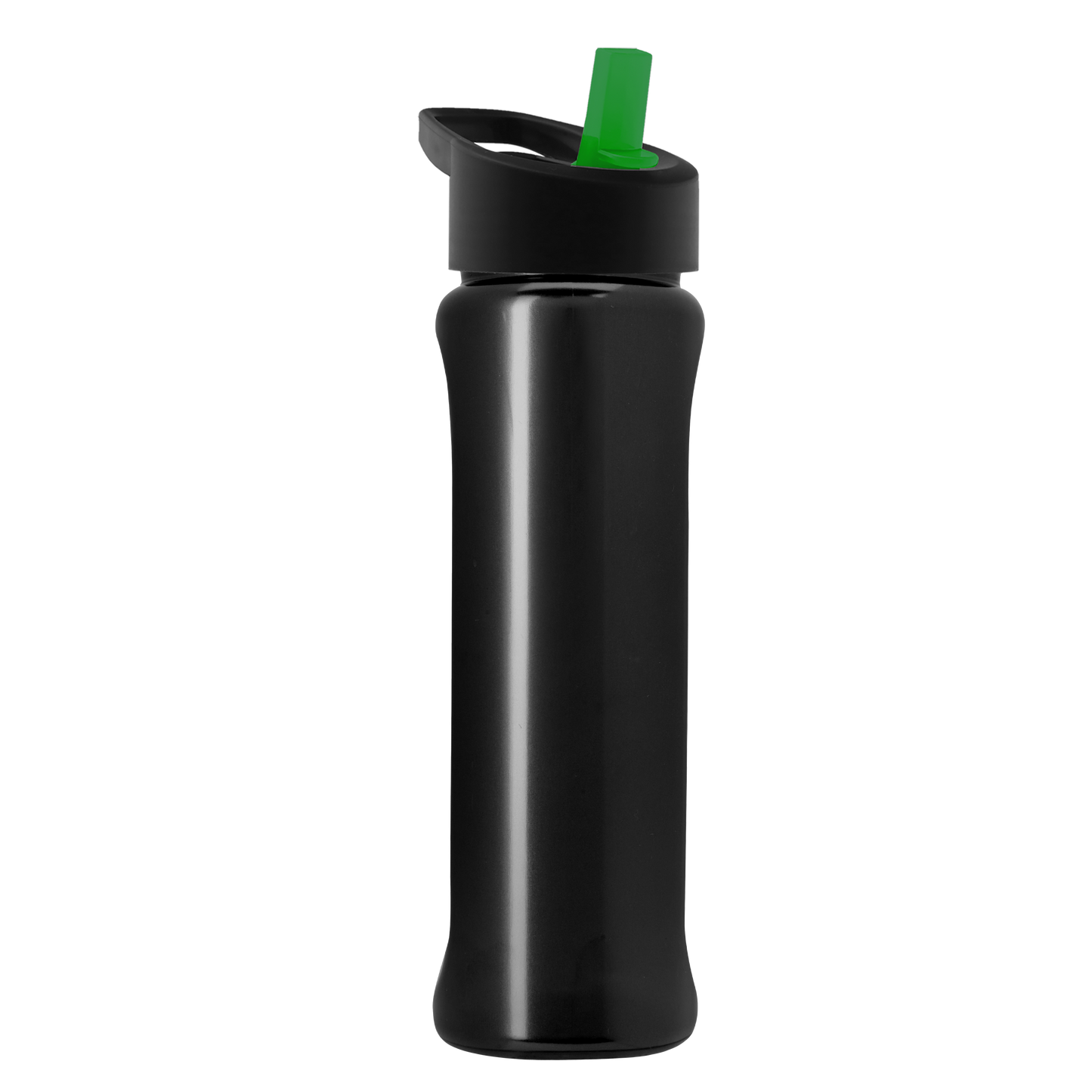 Boss Embossed RPET Bottle with Flip-Straw Lid - 26 oz.