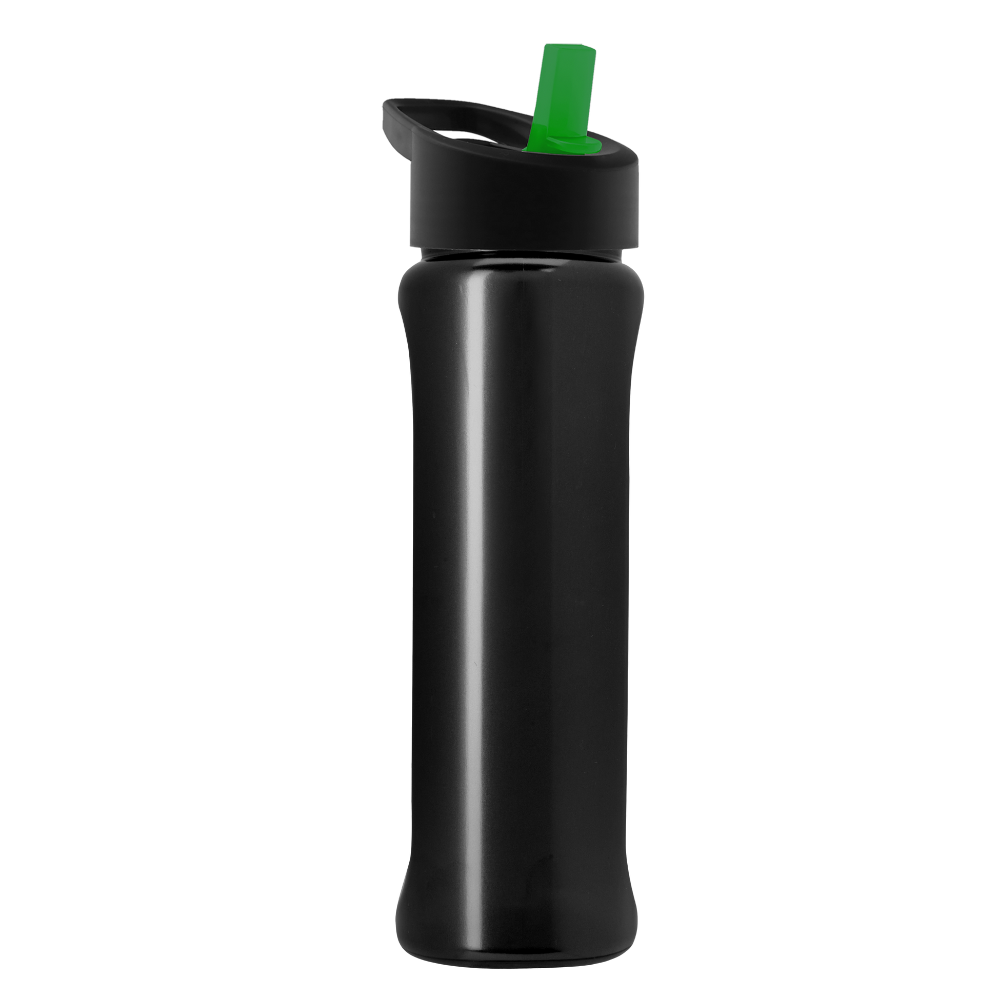 Boss Embossed RPET Bottle with Flip-Straw Lid - 26 oz.