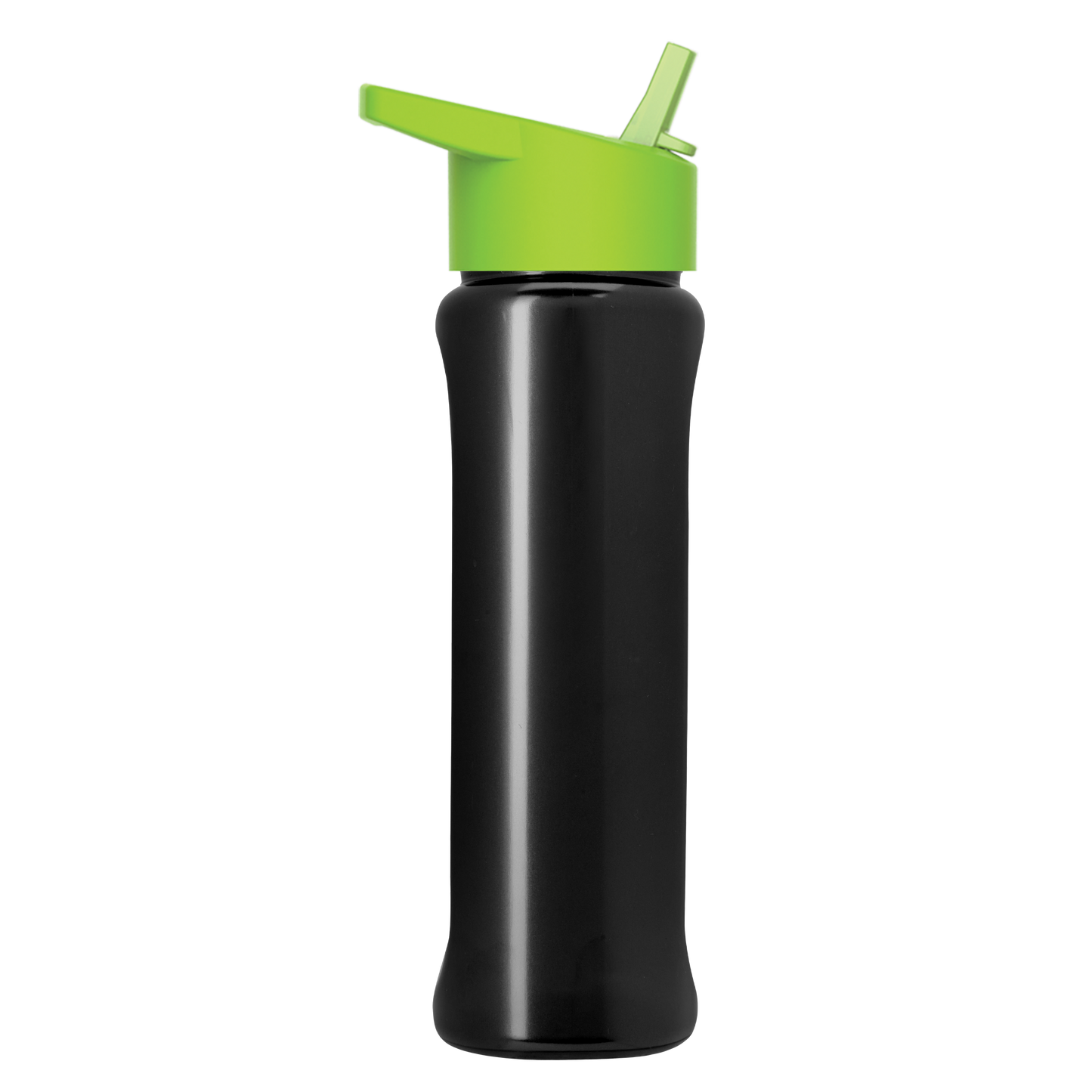 Boss Embossed RPET Bottle with Flip-Straw Lid - 26 oz.