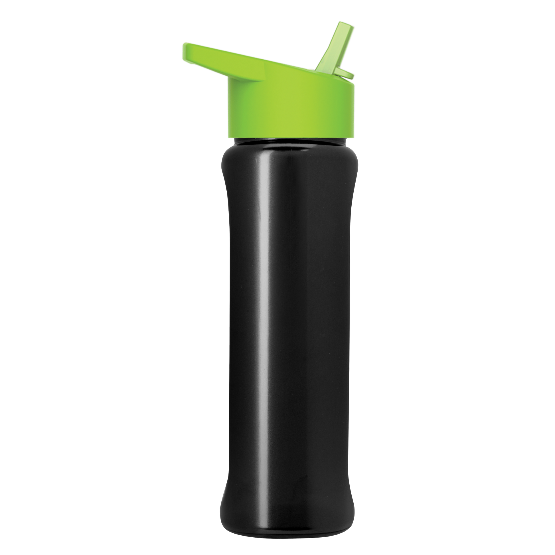 Boss Embossed RPET Bottle with Flip-Straw Lid - 26 oz.