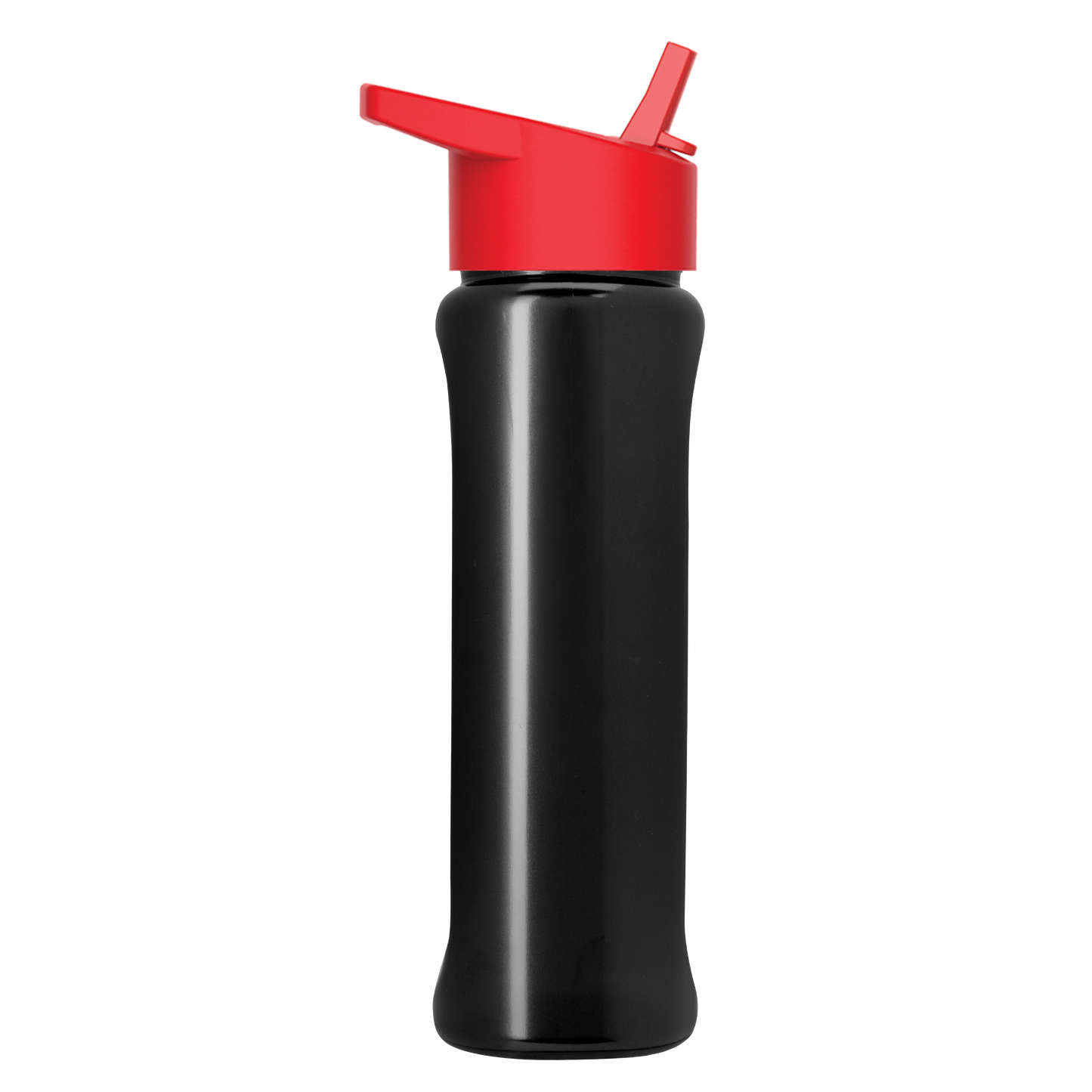 Boss Embossed RPET Bottle with Flip-Straw Lid - 26 oz.