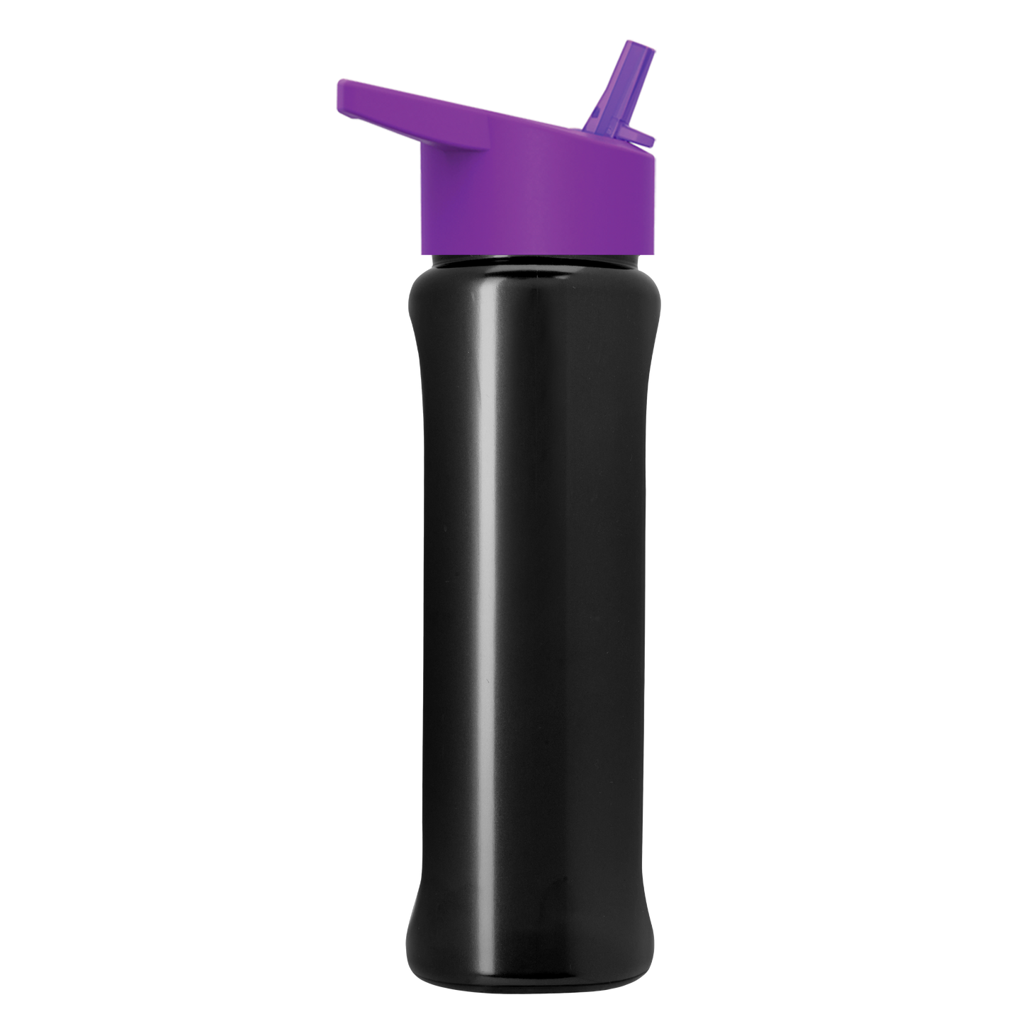 Boss Embossed RPET Bottle with Flip-Straw Lid - 26 oz.
