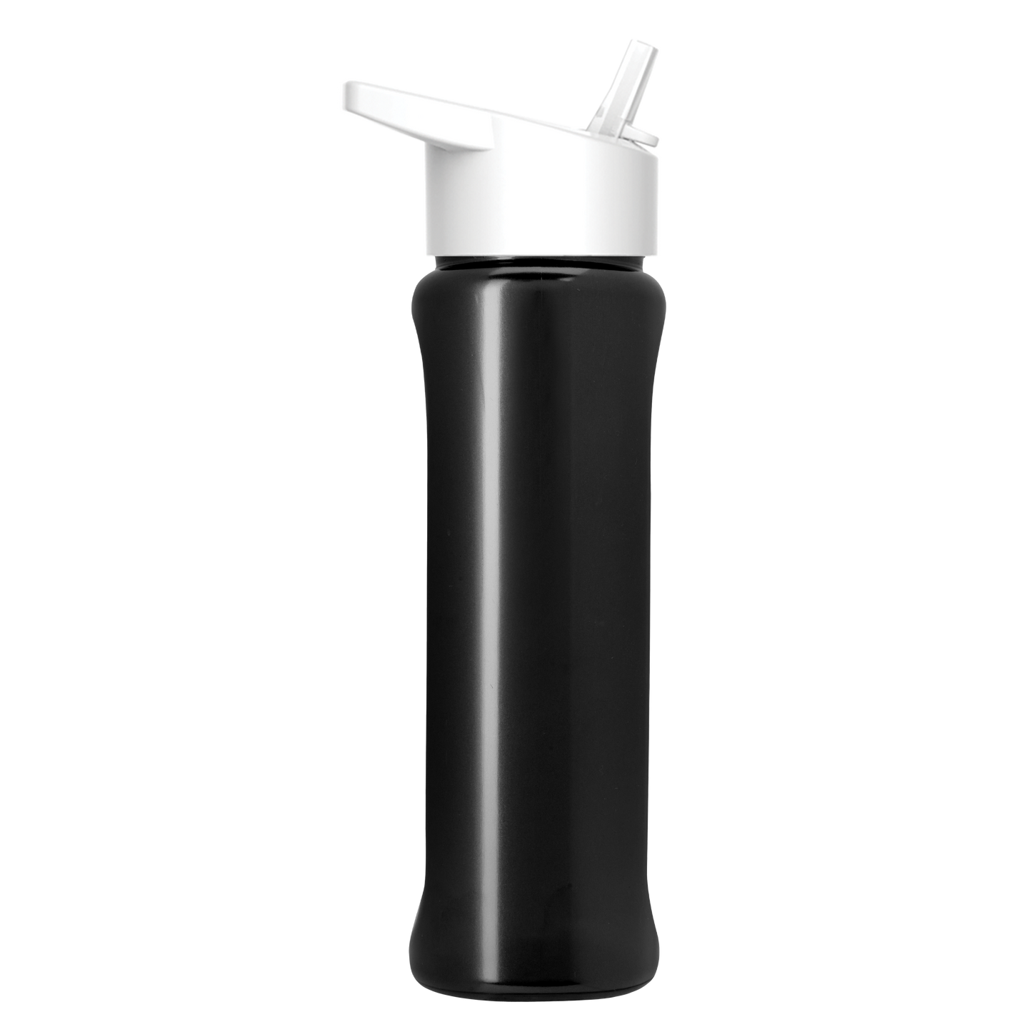 Boss Embossed RPET Bottle with Flip-Straw Lid - 26 oz.