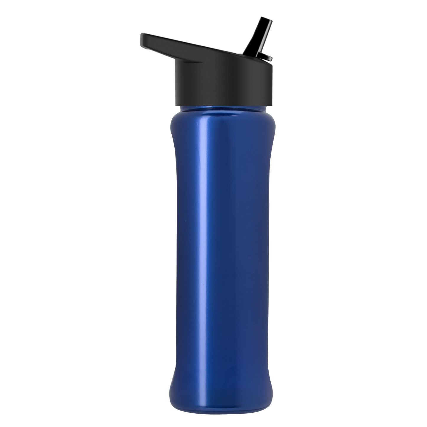 Boss Embossed RPET Bottle with Flip-Straw Lid - 26 oz.