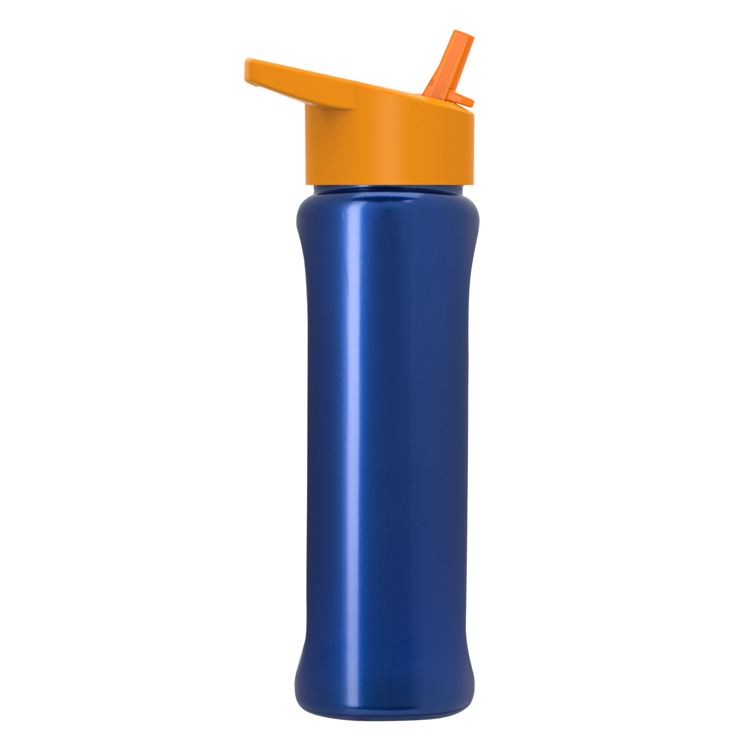 Boss Embossed RPET Bottle with Flip-Straw Lid - 26 oz.