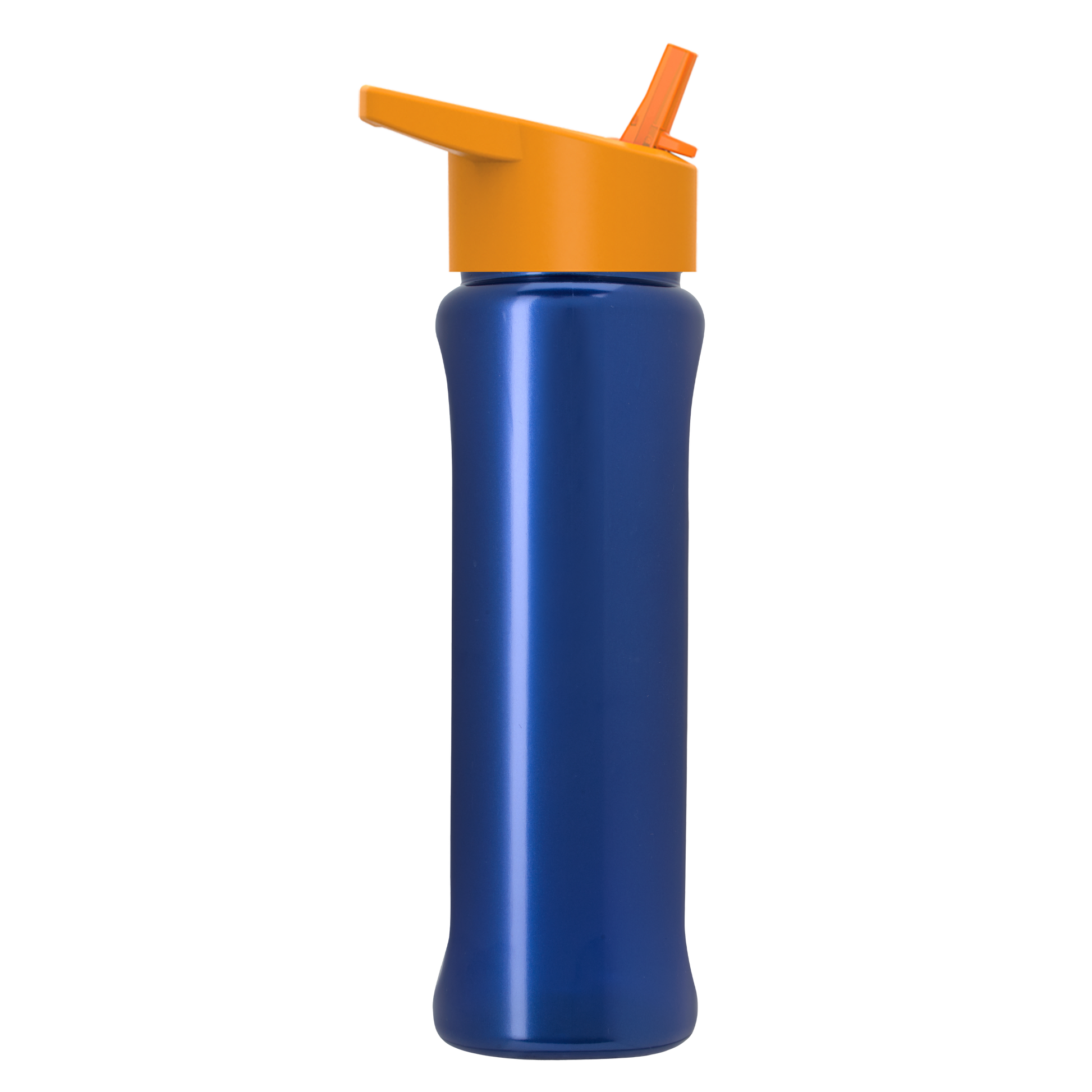 Boss Embossed RPET Bottle with Flip-Straw Lid - 26 oz.