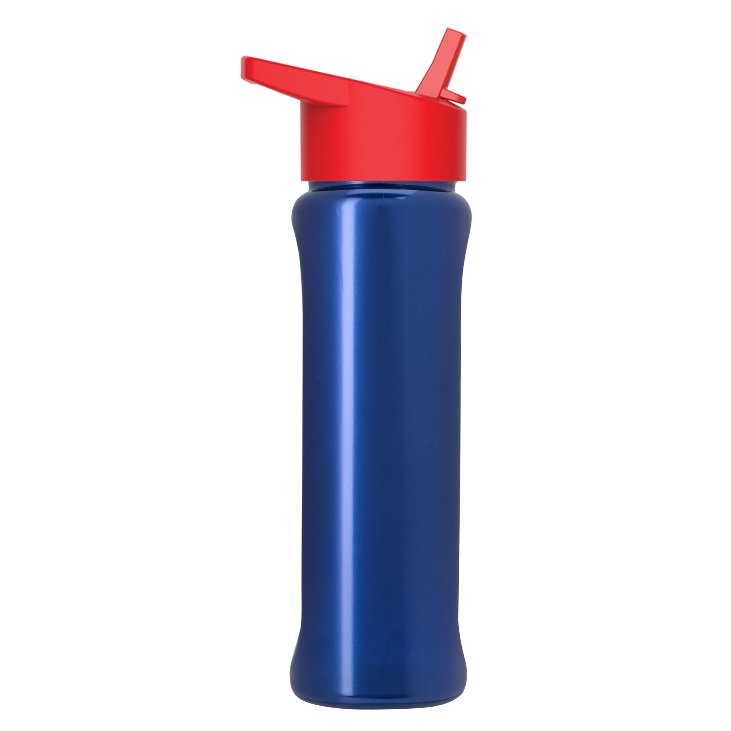 Boss Embossed RPET Bottle with Flip-Straw Lid - 26 oz.