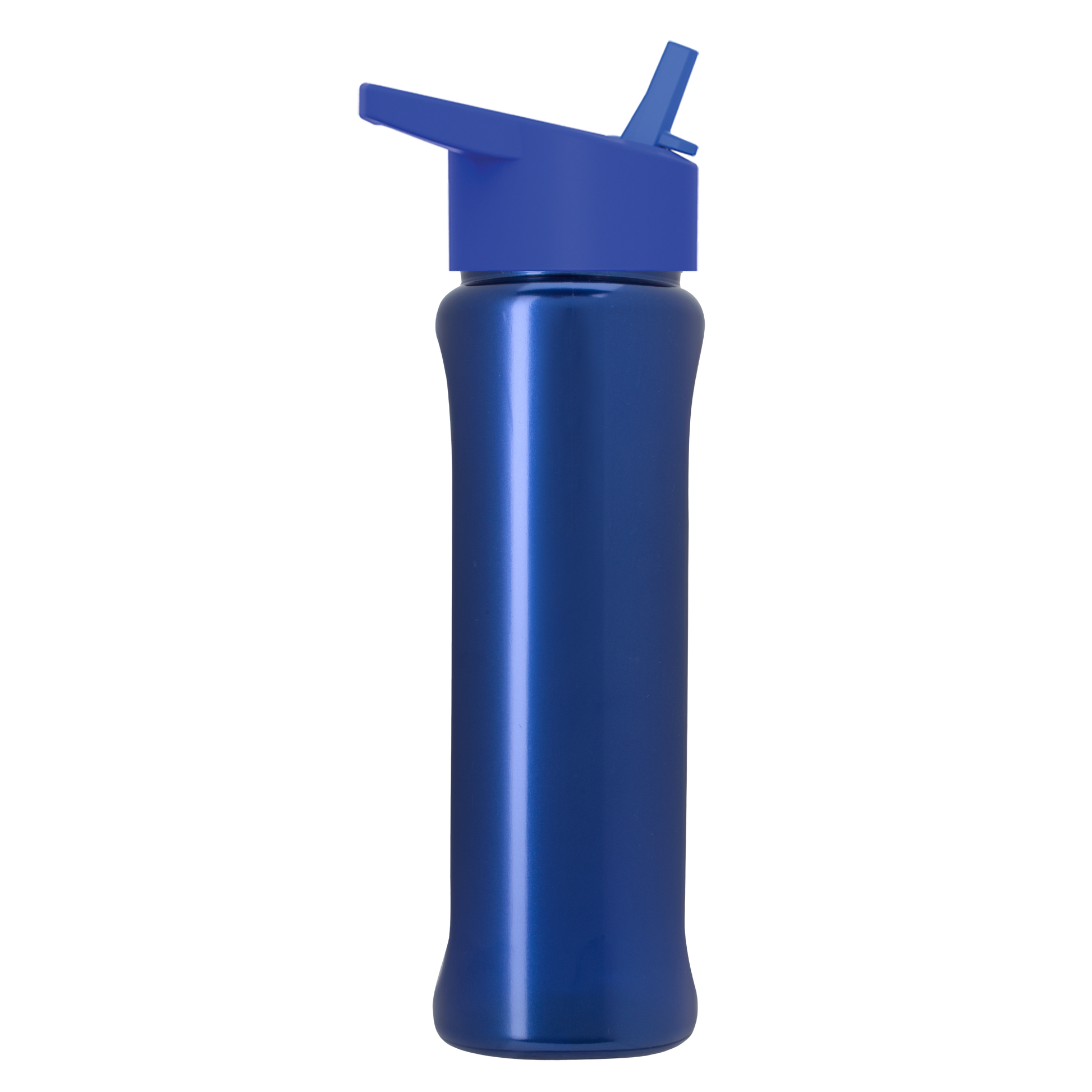 Boss Embossed RPET Bottle with Flip-Straw Lid - 26 oz.