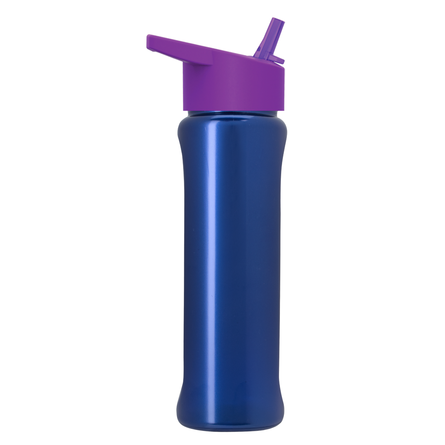 Boss Embossed RPET Bottle with Flip-Straw Lid - 26 oz.