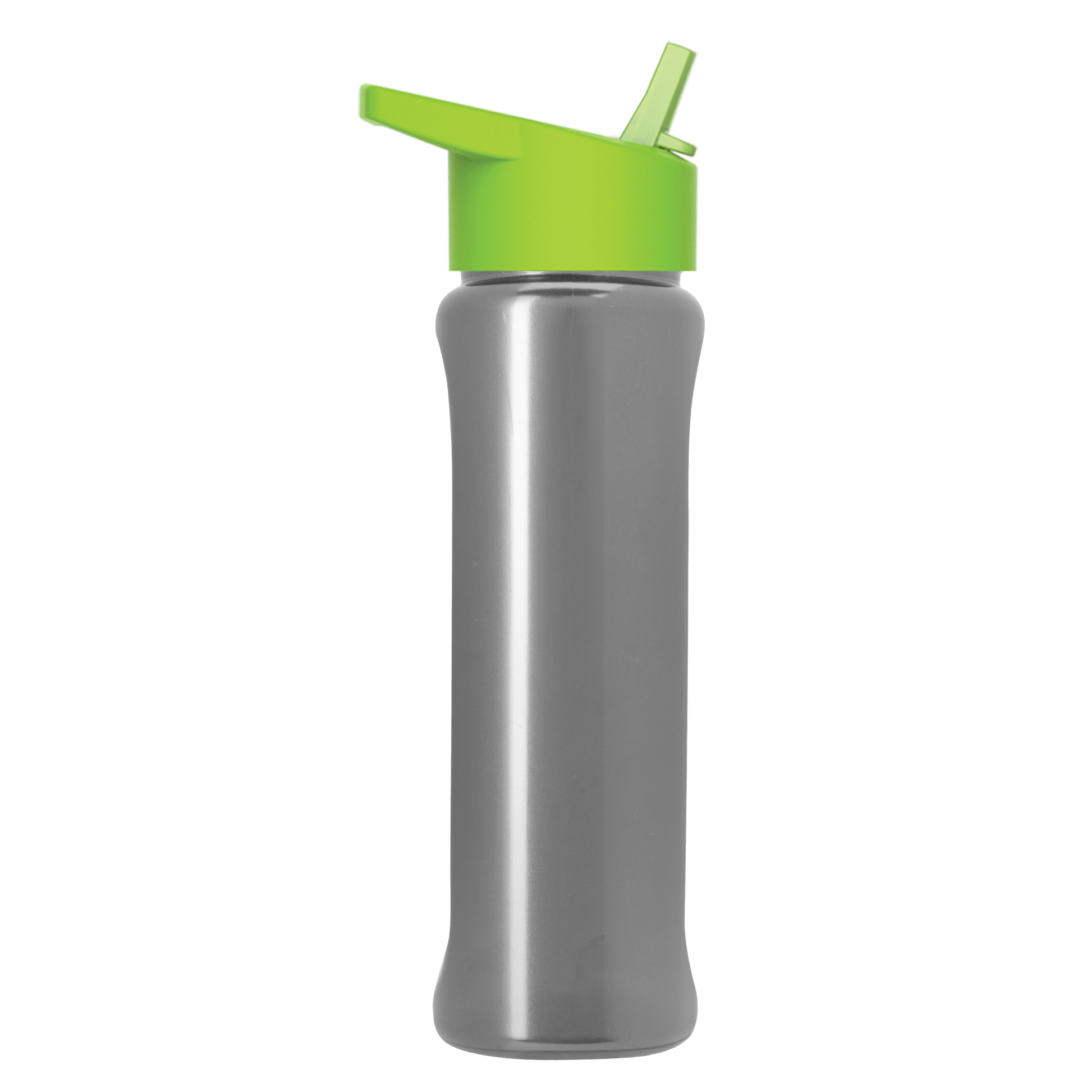 Boss Embossed RPET Bottle with Flip-Straw Lid - 26 oz.