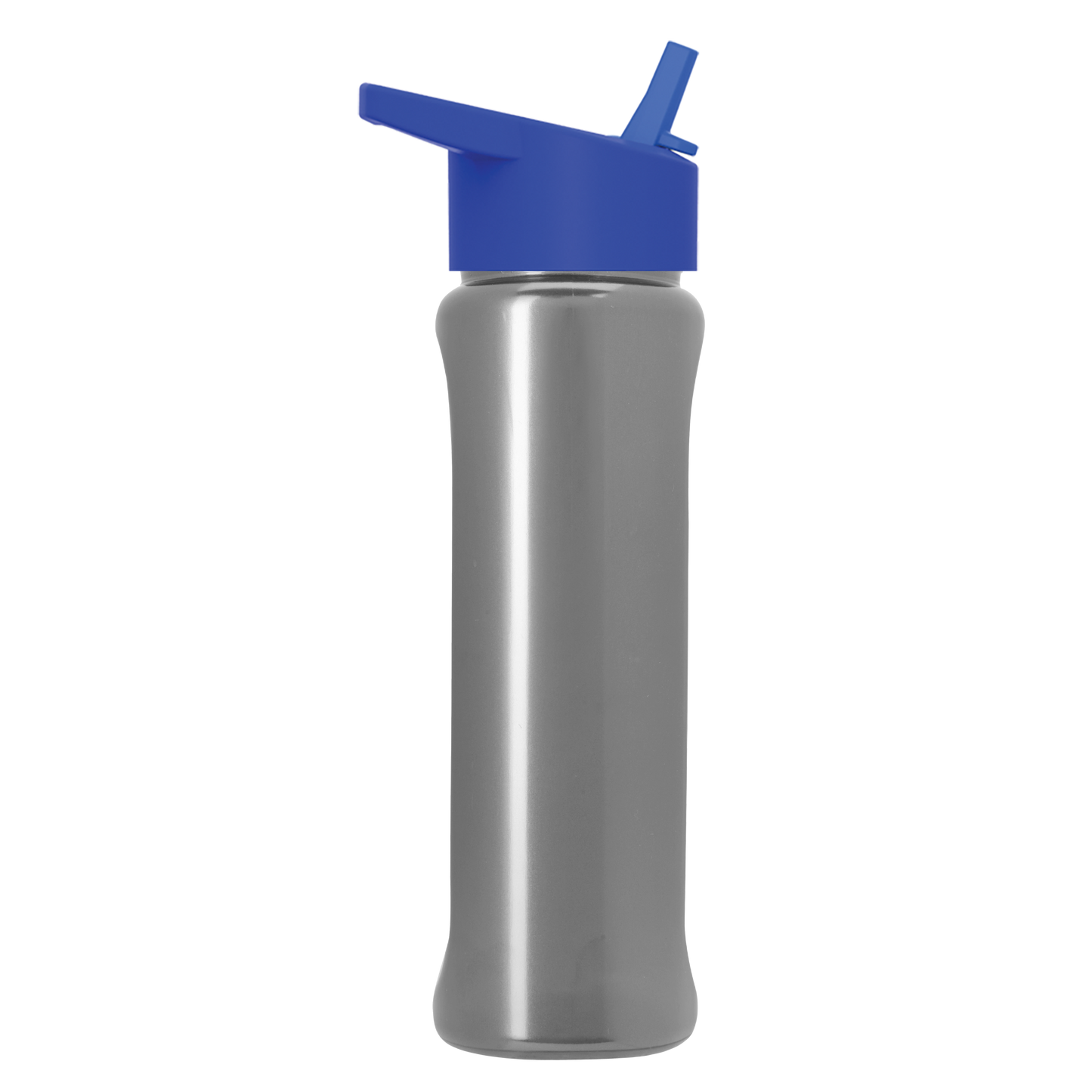 Boss Embossed RPET Bottle with Flip-Straw Lid - 26 oz.