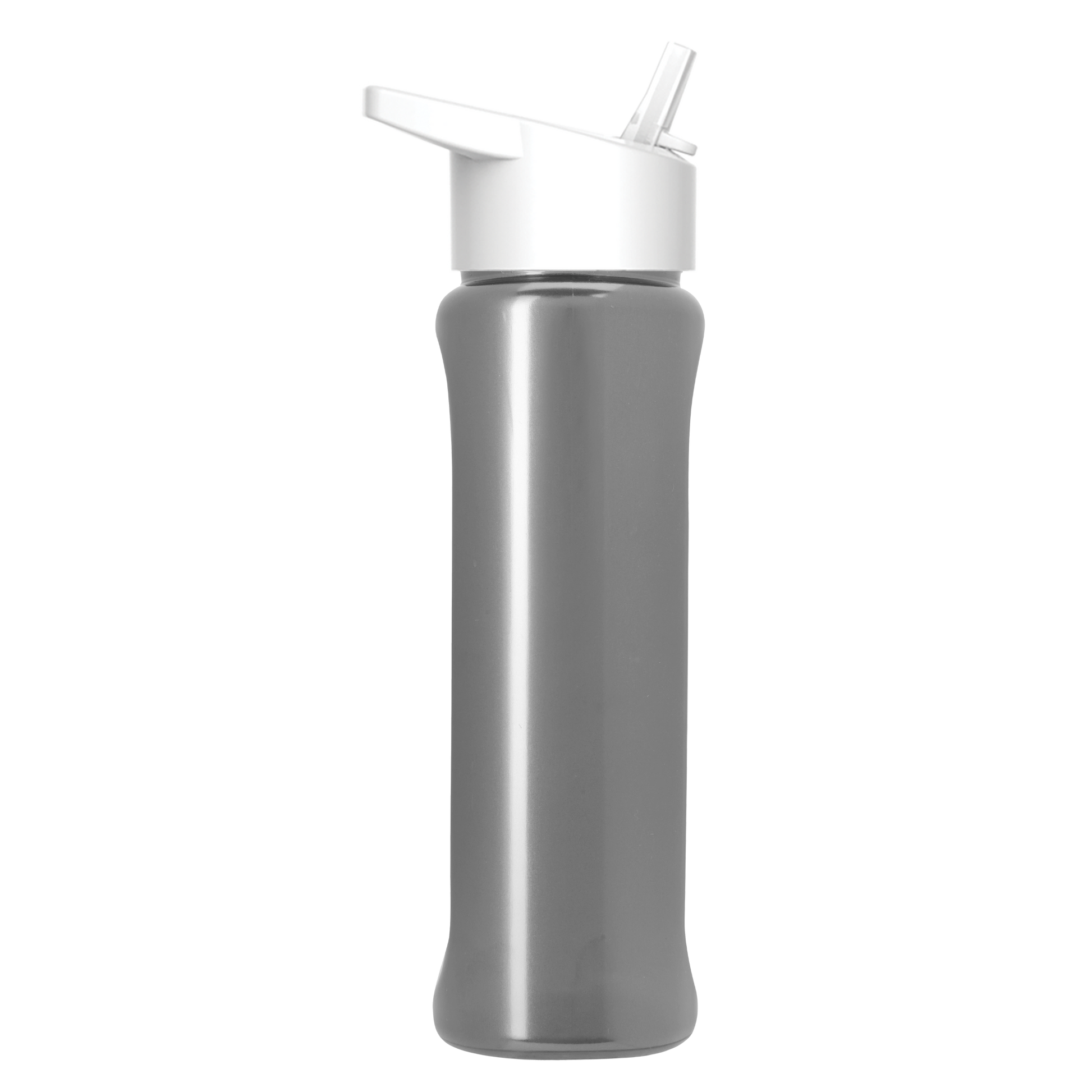 Boss Embossed RPET Bottle with Flip-Straw Lid - 26 oz.