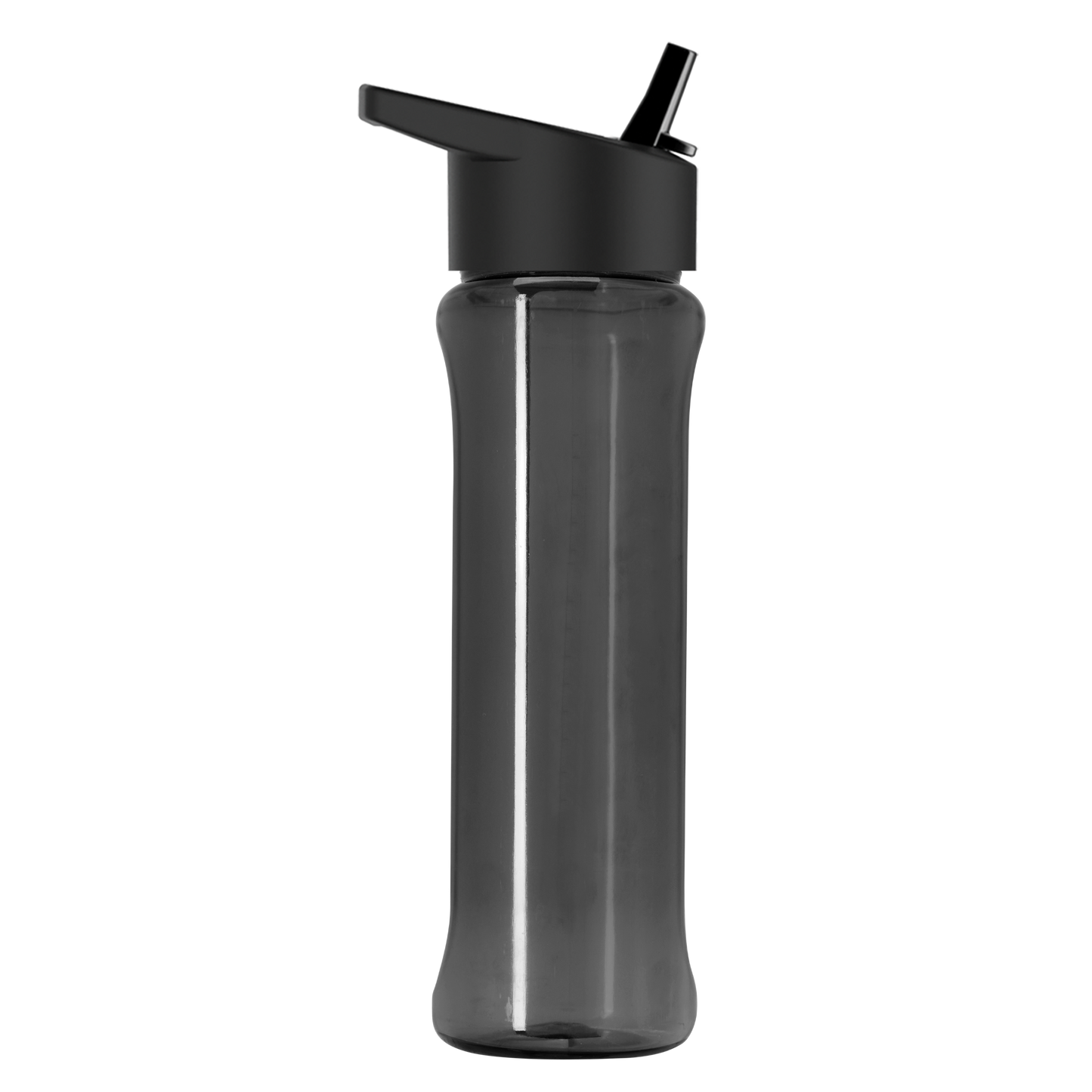 Boss Embossed RPET Bottle with Flip-Straw Lid - 26 oz.