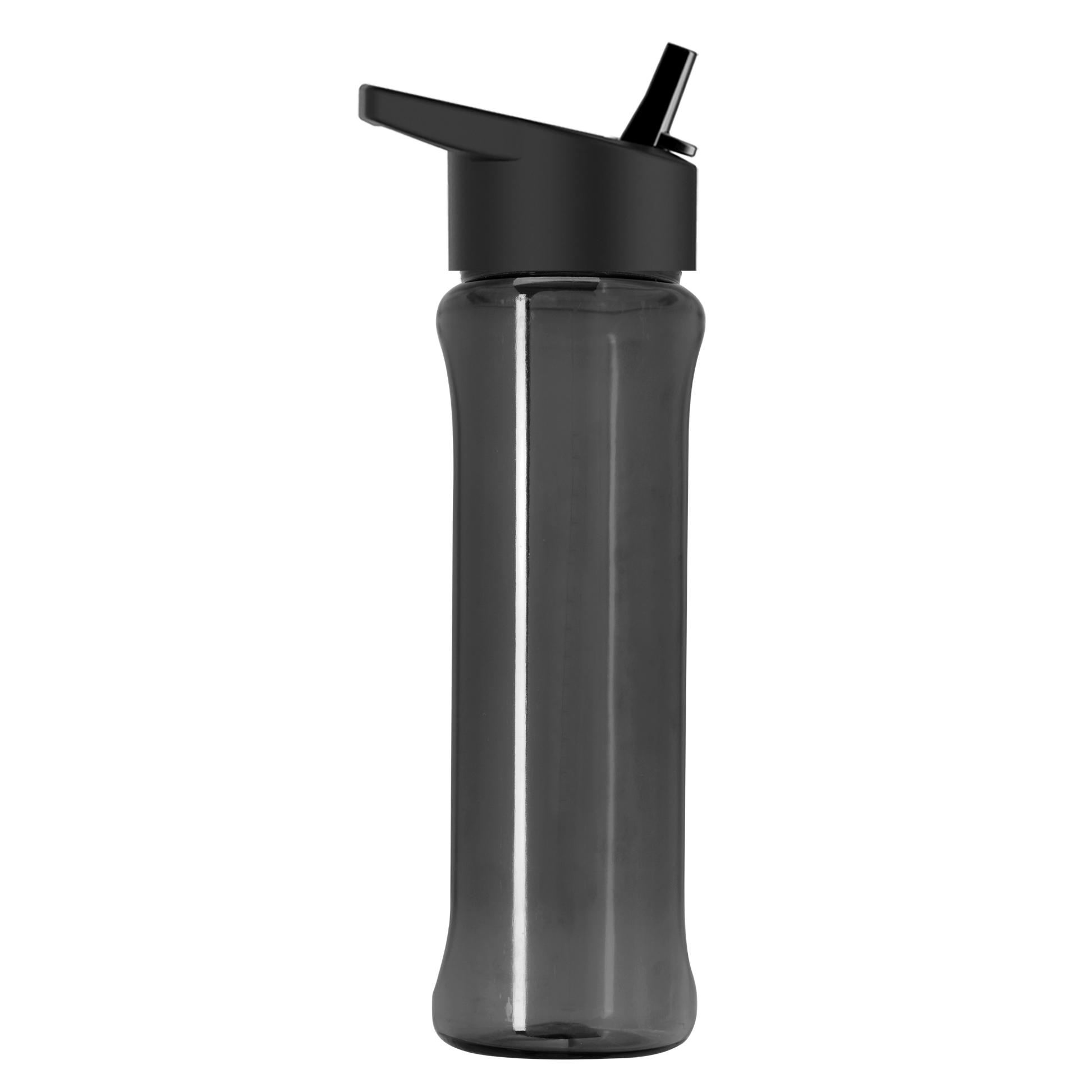 Boss Embossed RPET Bottle with Flip-Straw Lid - 26 oz.