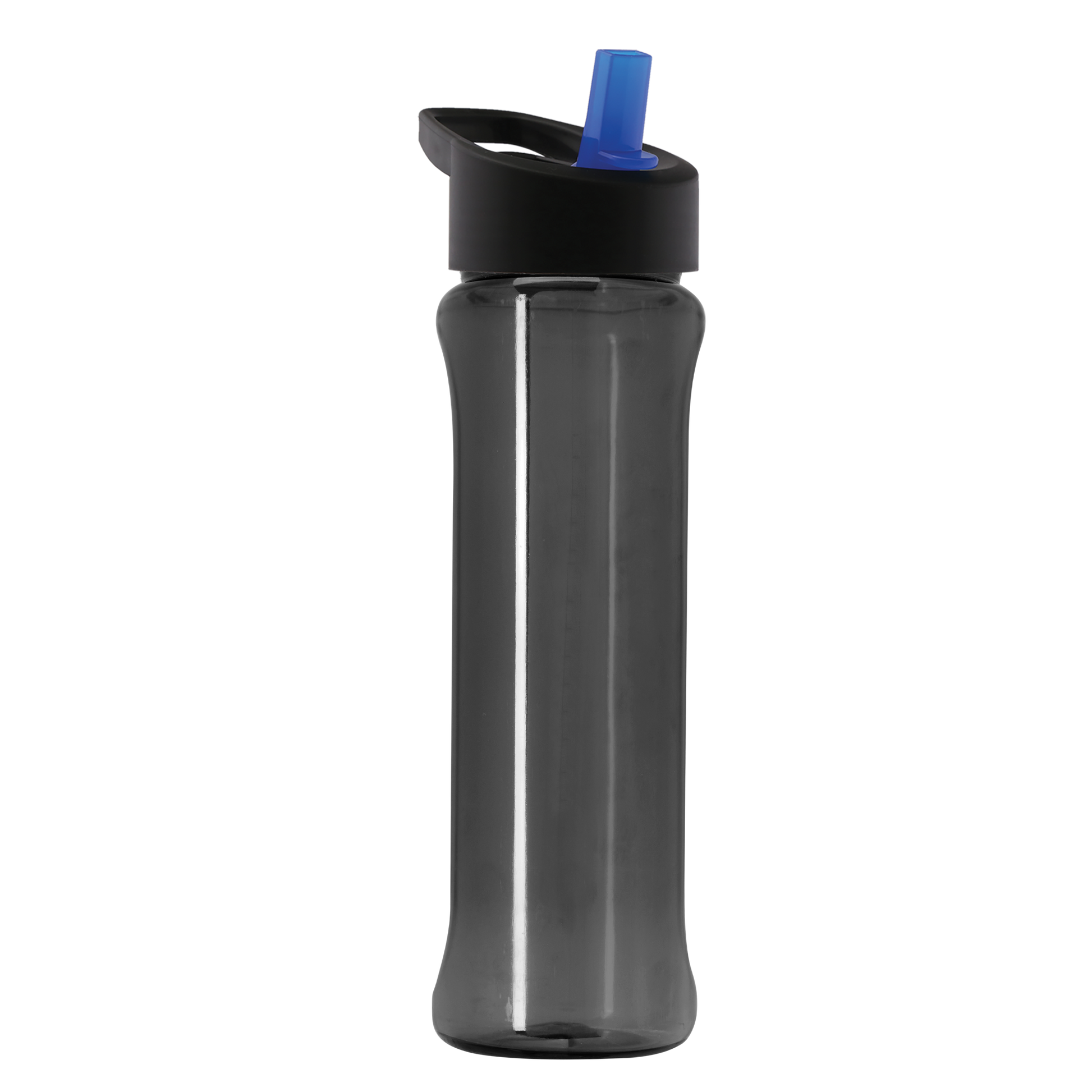 Boss Embossed RPET Bottle with Flip-Straw Lid - 26 oz.