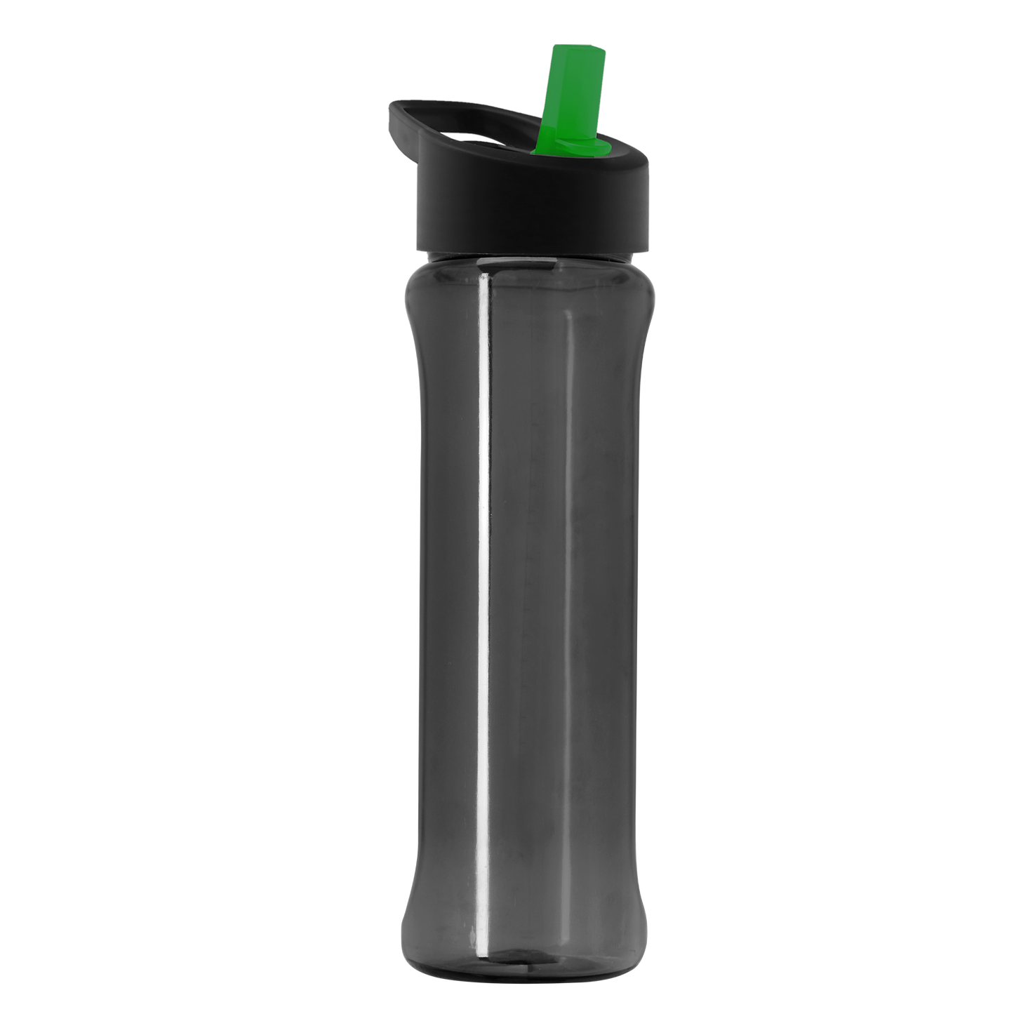 Boss Embossed RPET Bottle with Flip-Straw Lid - 26 oz.