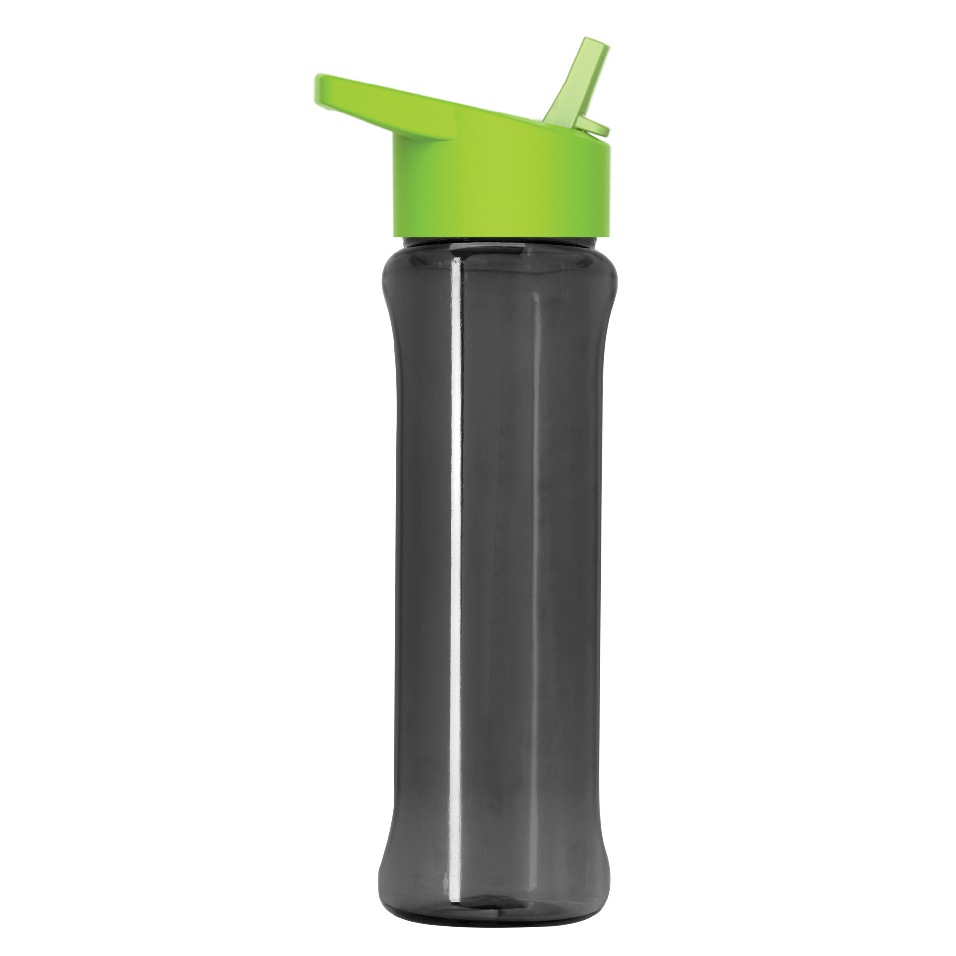 Boss Embossed RPET Bottle with Flip-Straw Lid - 26 oz.