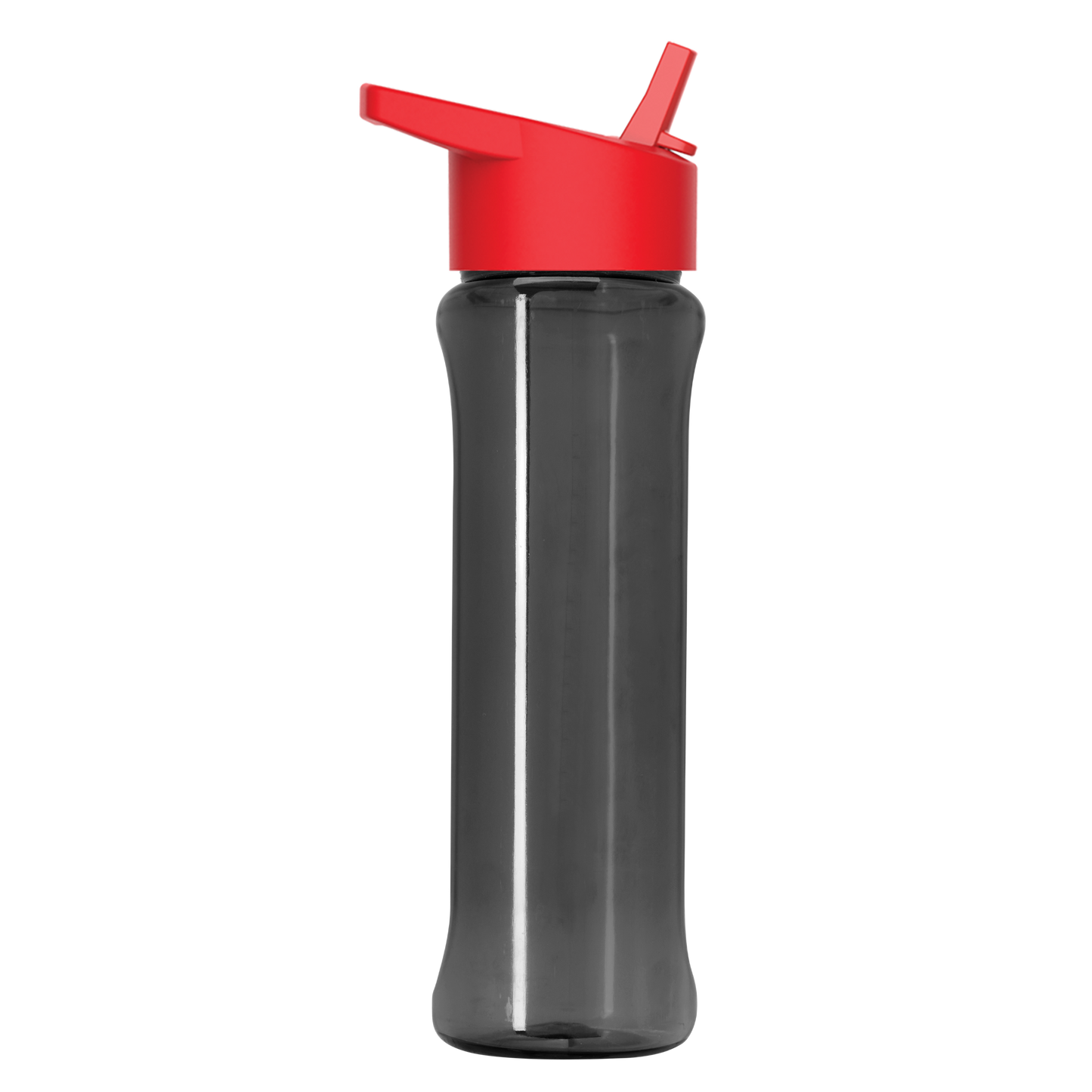 Boss Embossed RPET Bottle with Flip-Straw Lid - 26 oz.