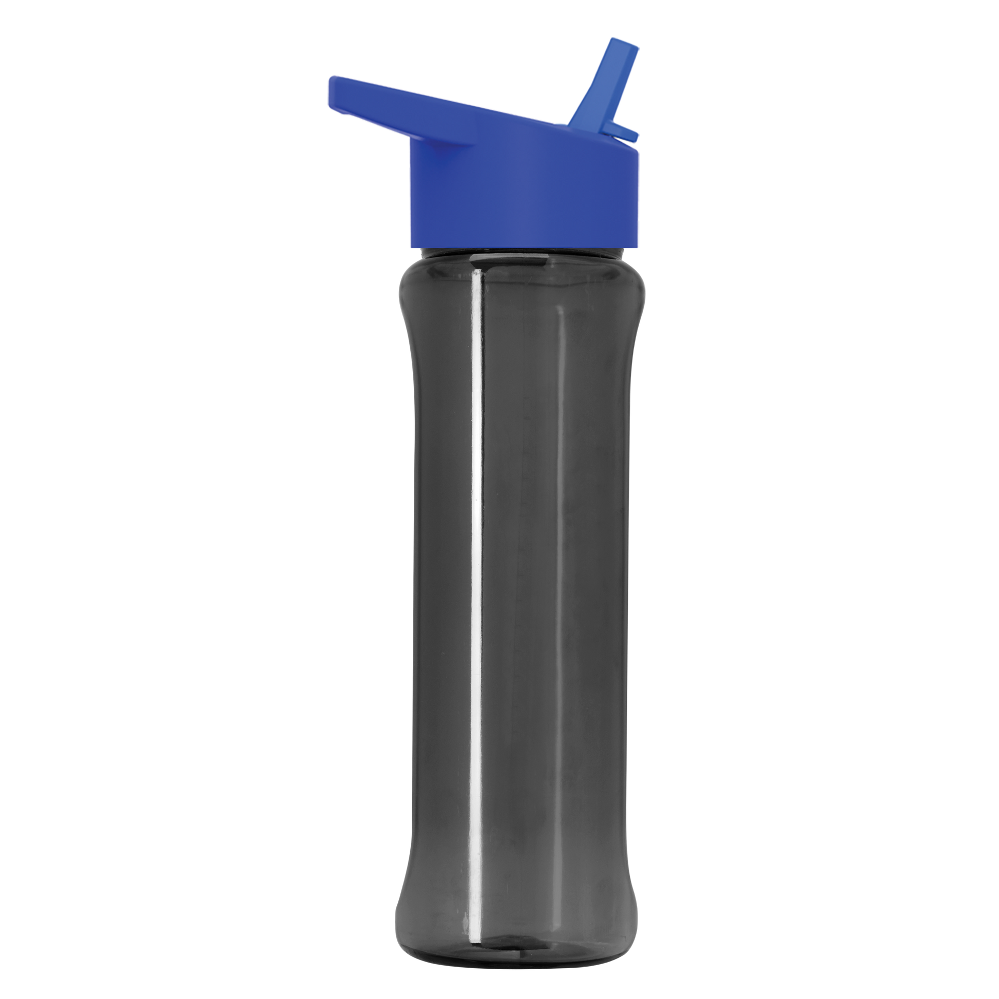 Boss Embossed RPET Bottle with Flip-Straw Lid - 26 oz.