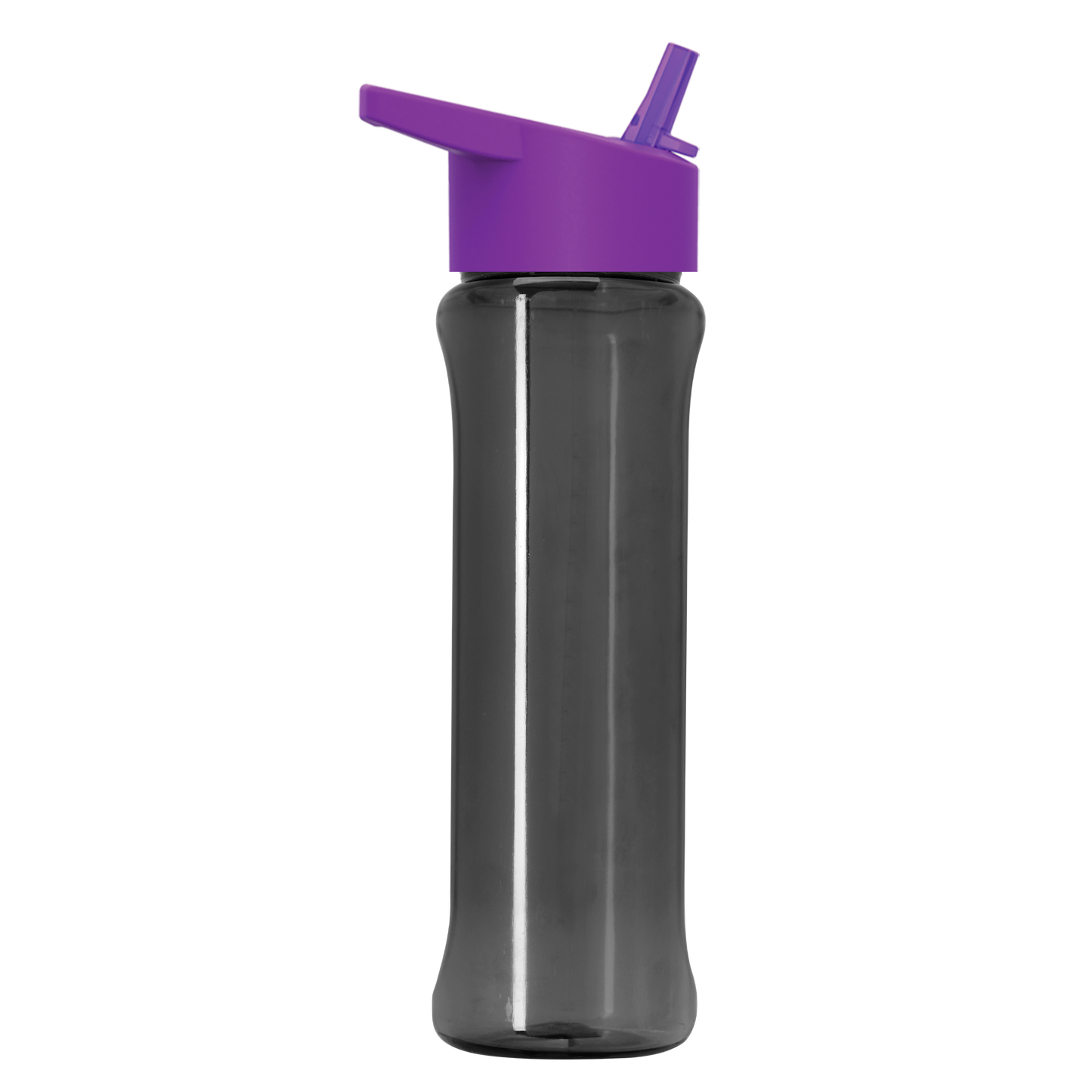 Boss Embossed RPET Bottle with Flip-Straw Lid - 26 oz.