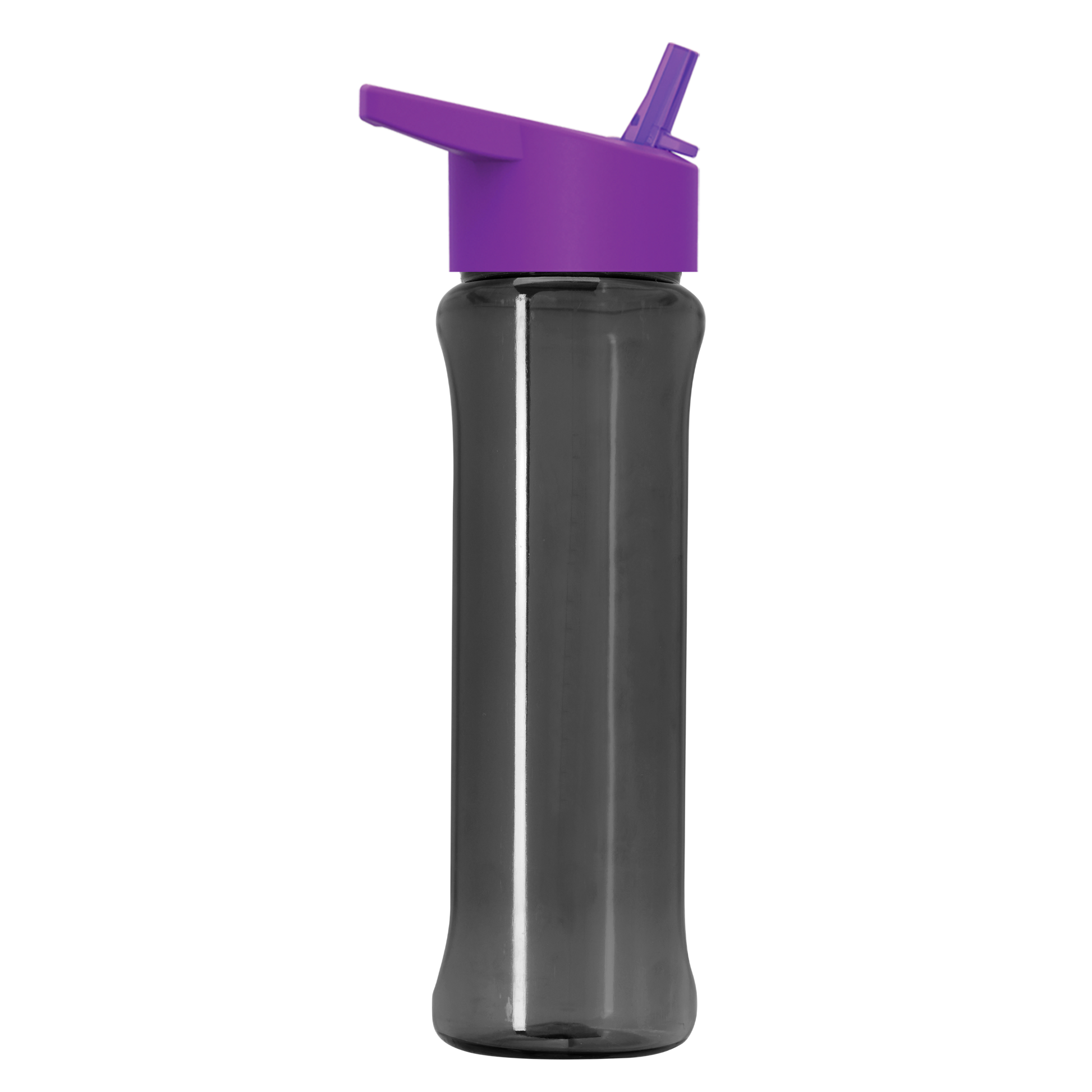 Boss Embossed RPET Bottle with Flip-Straw Lid - 26 oz.