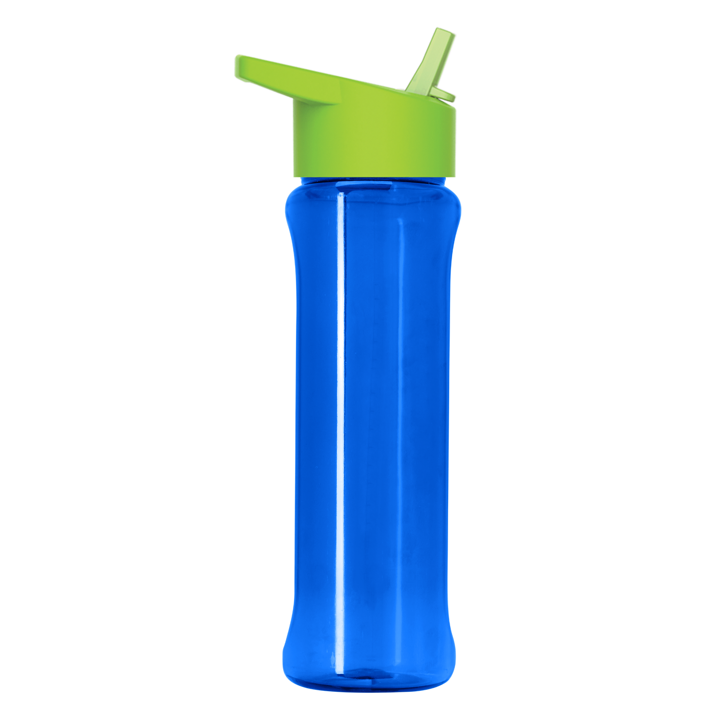 Boss Embossed RPET Bottle with Flip-Straw Lid - 26 oz.