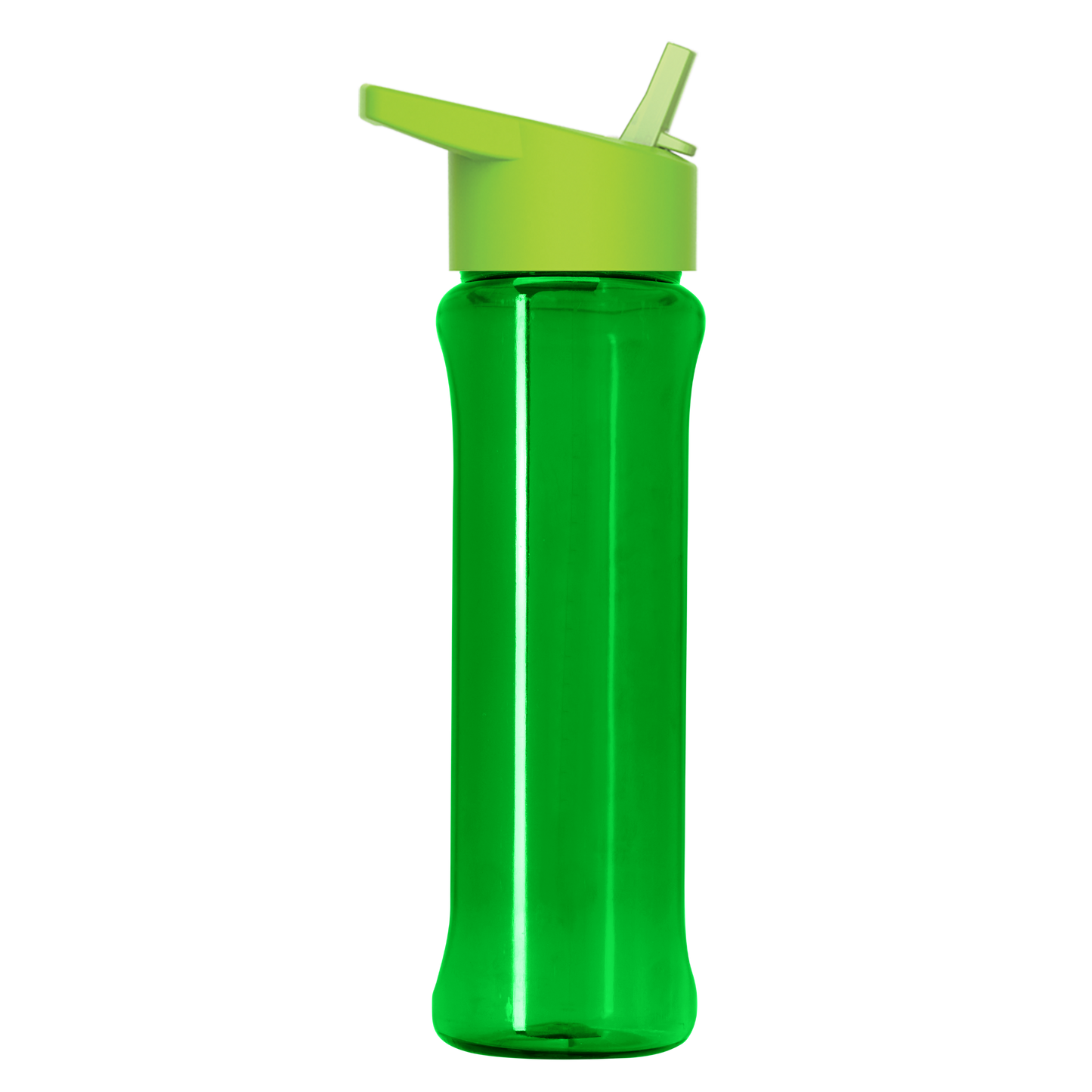 Boss Embossed RPET Bottle with Flip-Straw Lid - 26 oz.