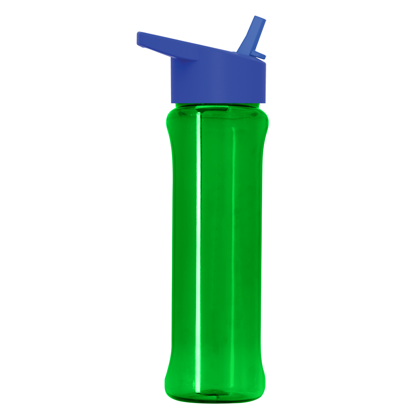 Boss Embossed RPET Bottle with Flip-Straw Lid - 26 oz.