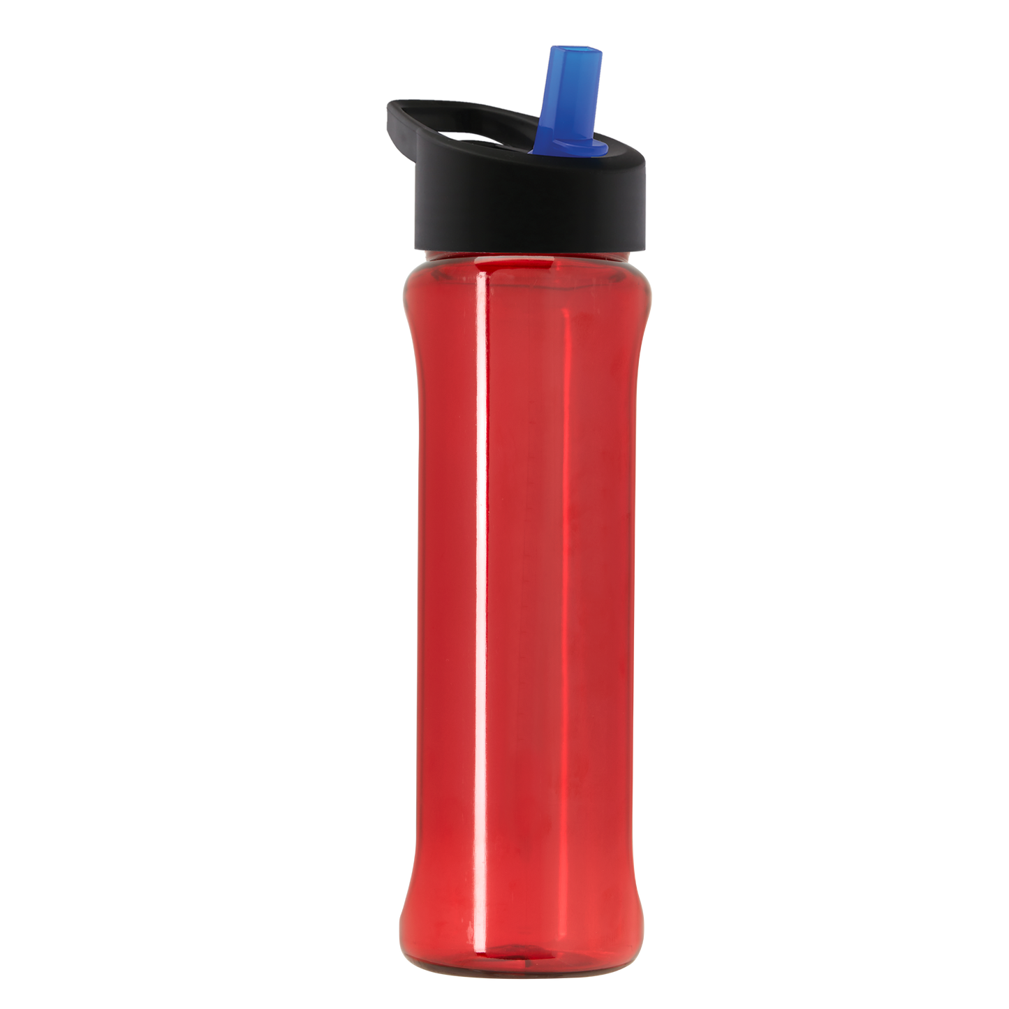 Boss Embossed RPET Bottle with Flip-Straw Lid - 26 oz.